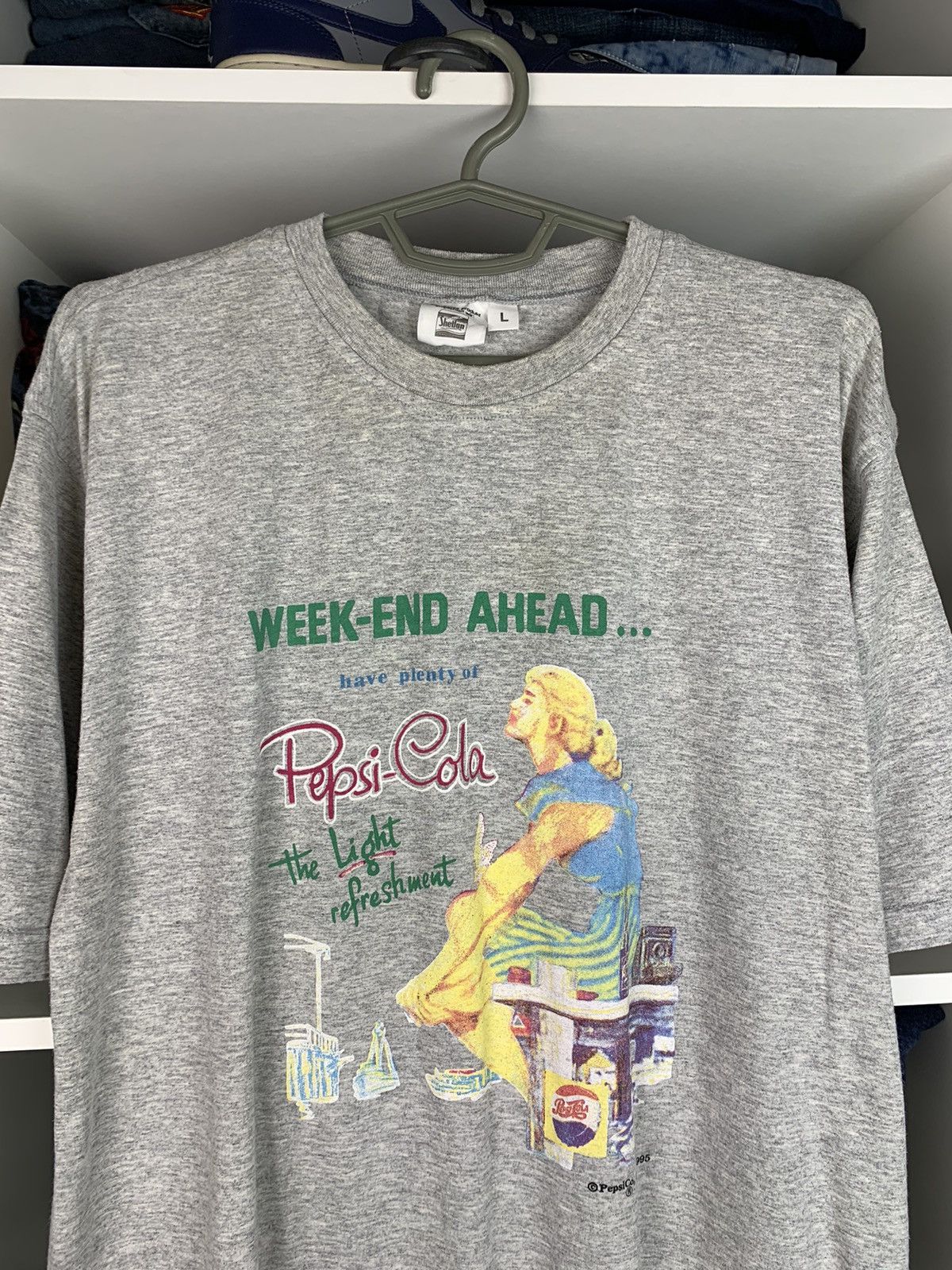 Other Vintage 1995 Pepsi Cola T-shirt Size US L / EU 52-54 / 3 - 2 Thumbnail