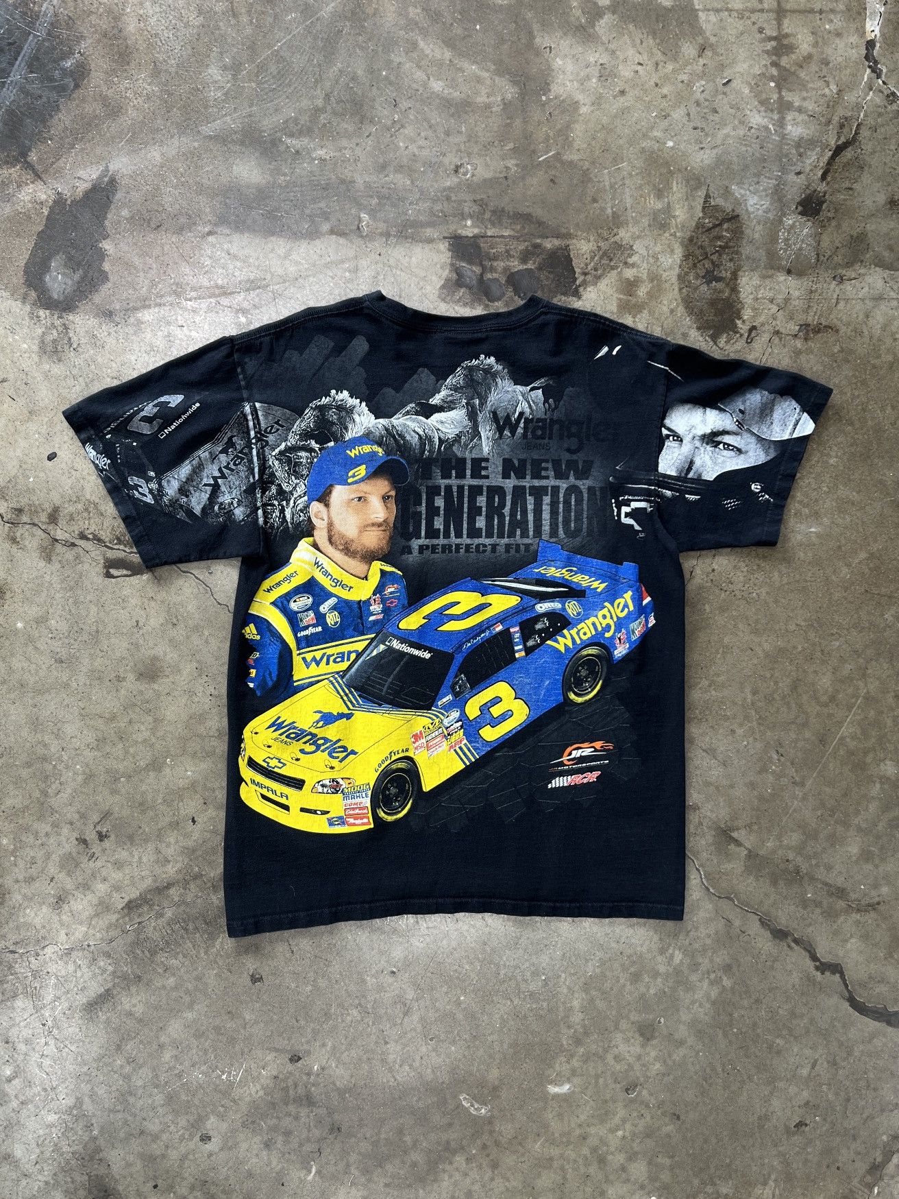 NASCAR Vintage AOP NASCAR Dale Earnhardt Hall of Fame Tee Large Size US L / EU 52-54 / 3 - 5 Thumbnail