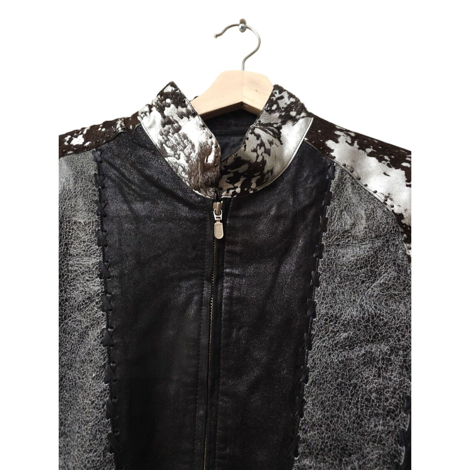 Kaptain Sunshine Kaptain Bubble Mechanic Genuine Embroidered Leather Jacket L Size US L / EU 52-54 / 3 - 5 Thumbnail