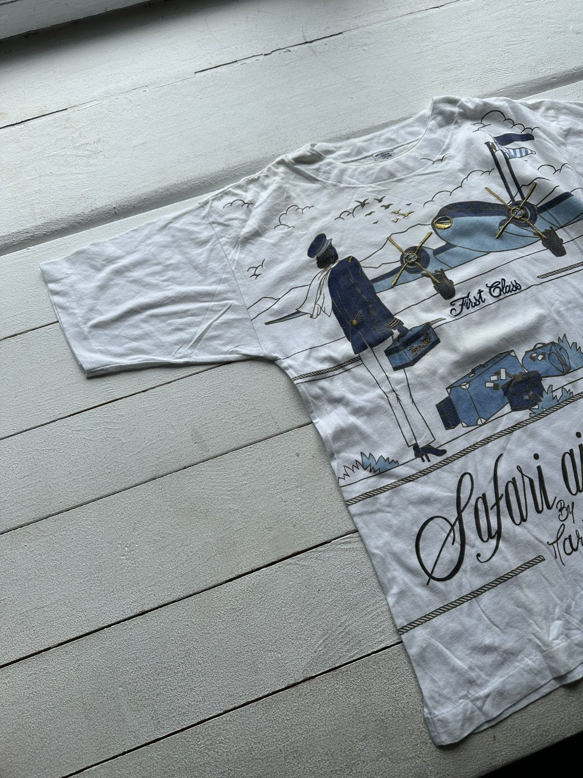 Vintage VNTG🚨FARINA AIRLINE FIRST CLASS PLAIN SINGLE STITCH FARINA Size US S / EU 44-46 / 1 - 2 Thumbnail