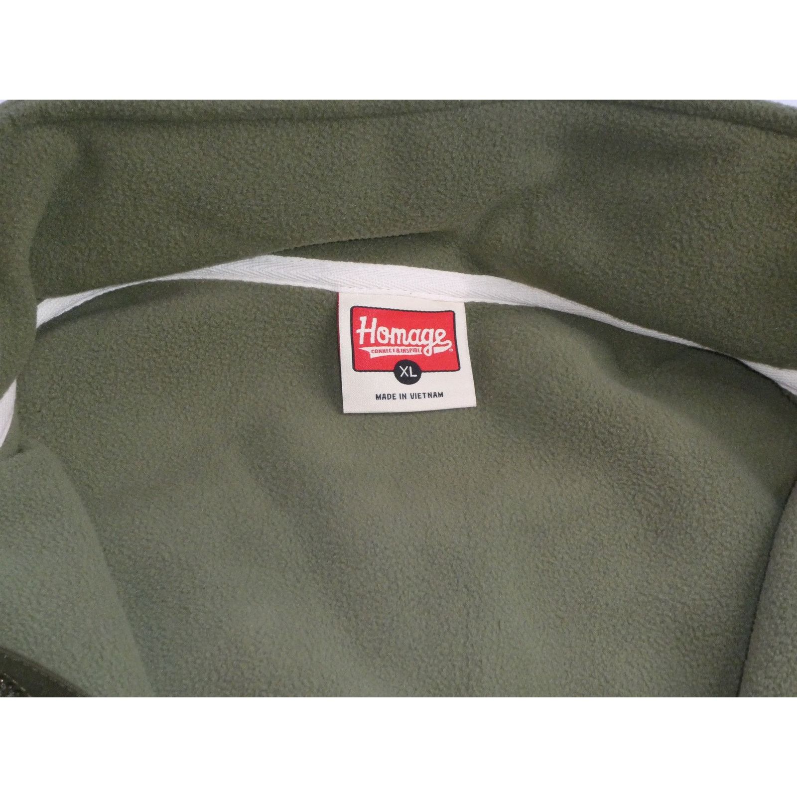 Homage HOMAGE full-zip fleece jacket, green, XL BRAND NEW Size US XL / EU 56 / 4 - 3 Thumbnail