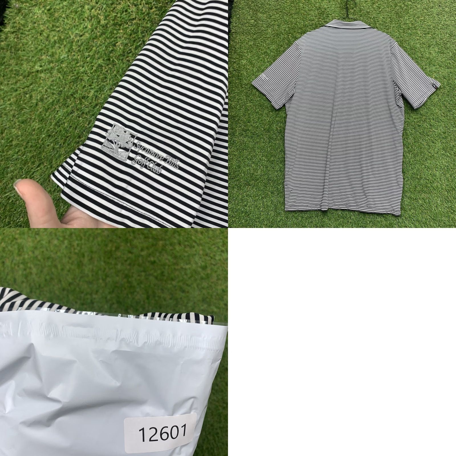 Ralph Lauren Ralph Lauren RLX Polo Golf Shirt Mens XL Black Striped Athletic Sportswear Sport Polo Shirt Slim Fit Size US XL / EU 56 / 4 - 9 Thumbnail