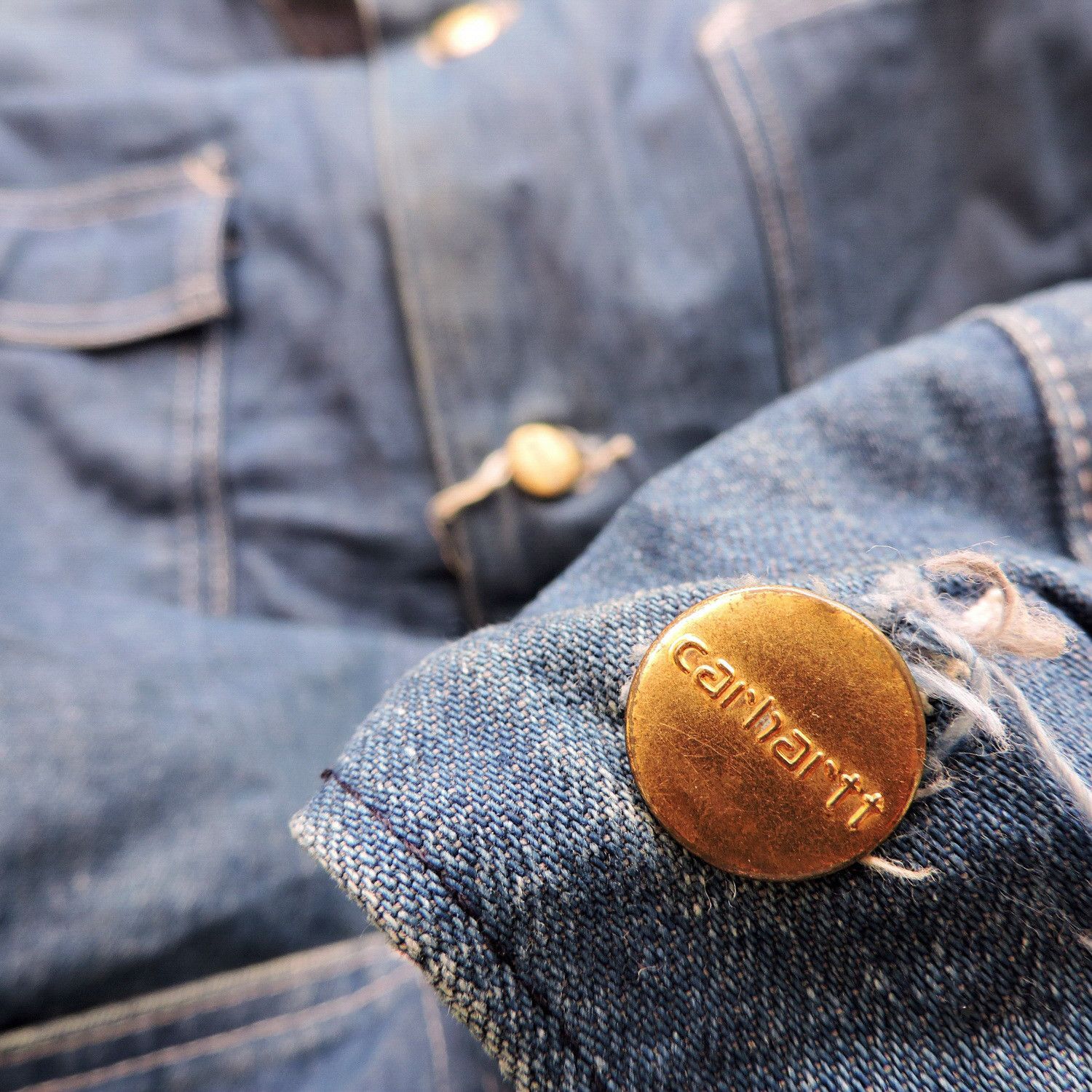 Carhartt CARHARTT AMERICA DENIM CHORE COAT BARN BLANKET JACKET Size US M / EU 48-50 / 2 - 6 Thumbnail
