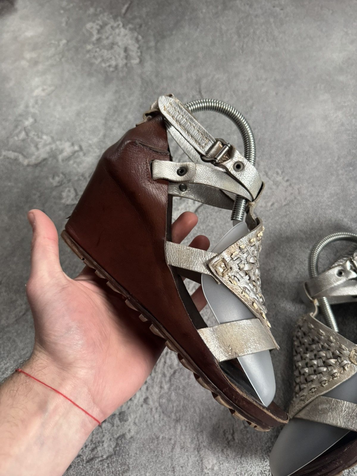 A.S.98 AS98 A.S.98 Airstep 38size avantgarde sandals heels shoes Size US 8 / IT 38 - 7 Thumbnail
