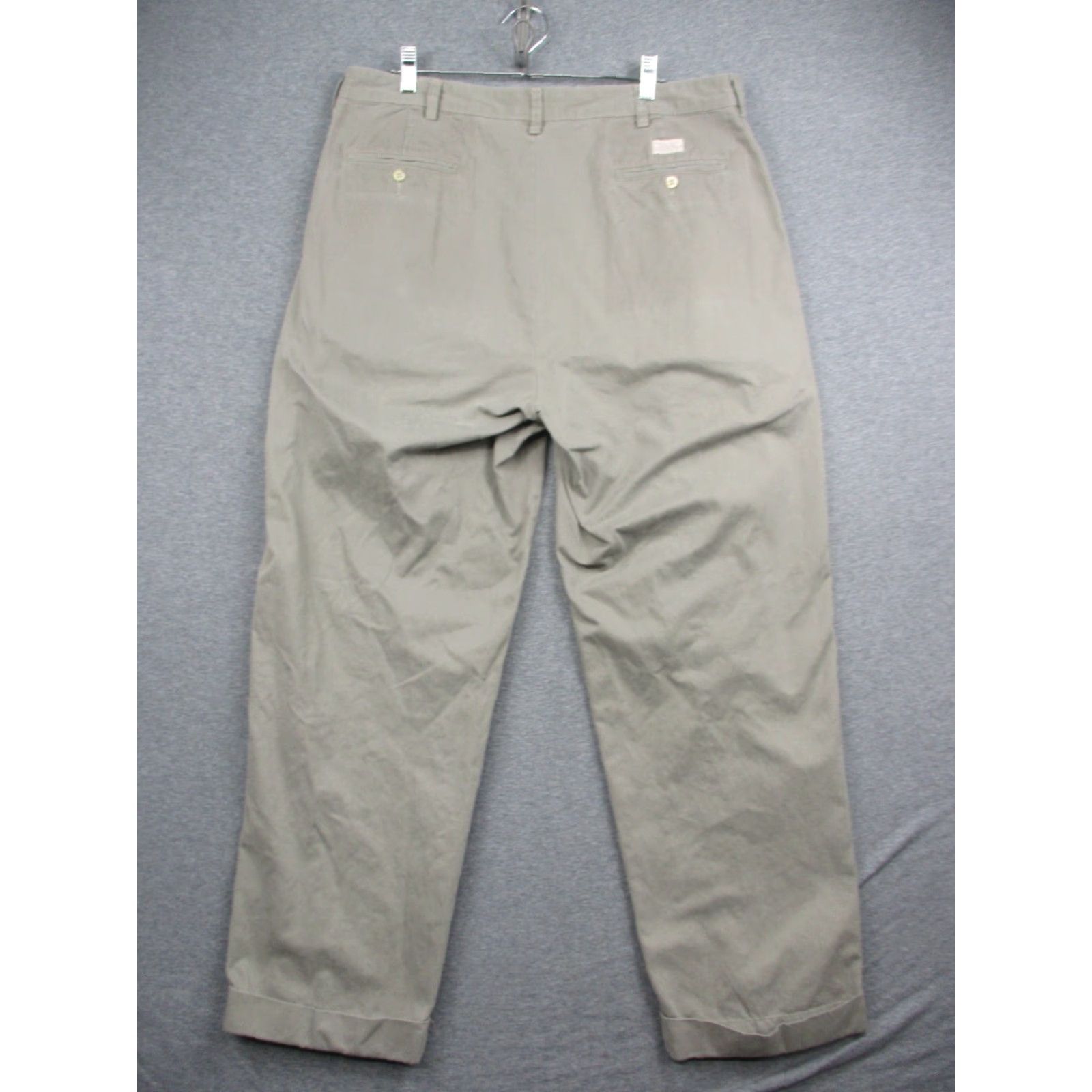 Polo Ralph Lauren Polo Ralph Lauren Pants Chino 38 Regular Brown Wide-Leg Cuffed Adult Mens Size US M / EU 48-50 / 2 - 7 Thumbnail