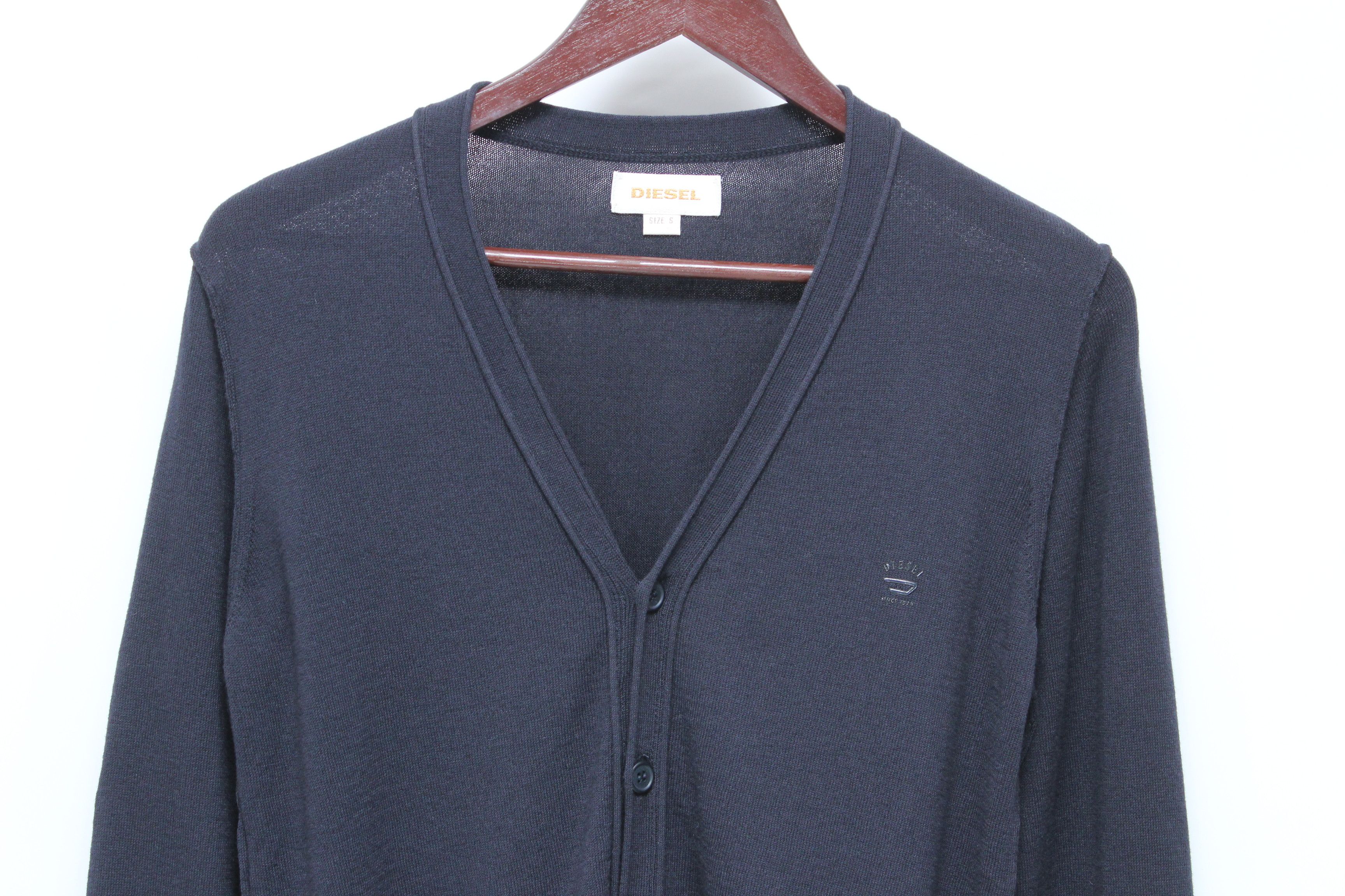 Diesel Diesel Cardigan Sweater Mens Size S New Vintage Rare Size US S / EU 44-46 / 1 - 4 Thumbnail