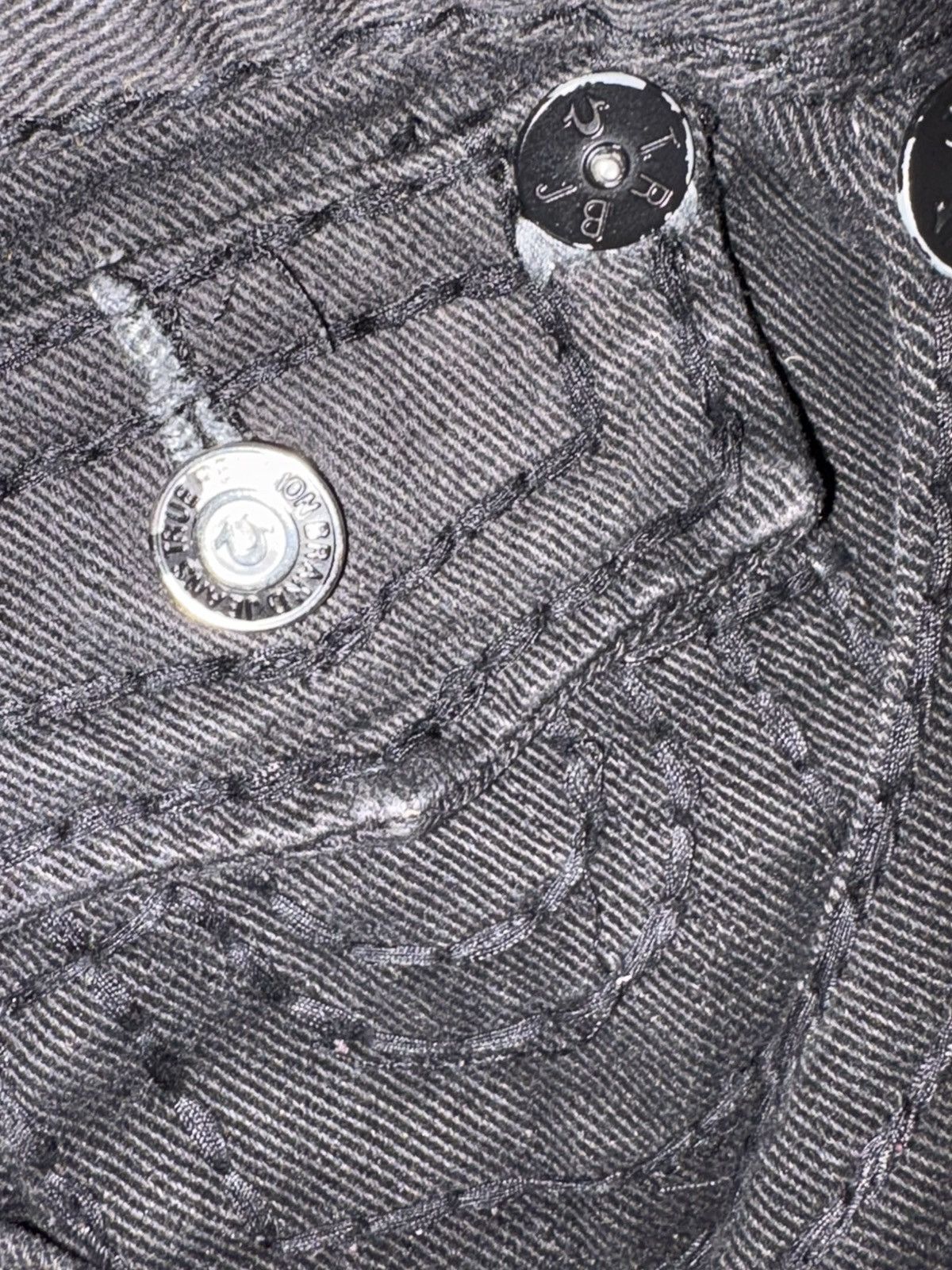 True Religion Black Trues Size US 38 / EU 54 - 4 Thumbnail