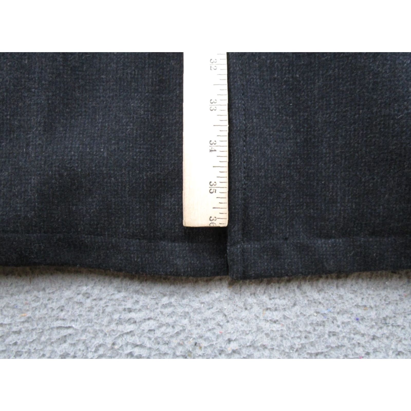 Dockers DOCKERS Jacket Overcoat Men L Wool Black Lined Button Casual Winter Fall 2+ items ship .99 Mens Size US L / EU 52-54 / 3 - 7 Thumbnail