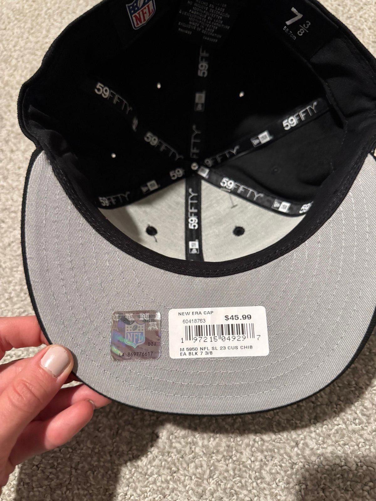 New Era Chicago Bears NFL Football New Era 59FIFTY Mens 7 3/4 Size ONE SIZE - 4 Thumbnail