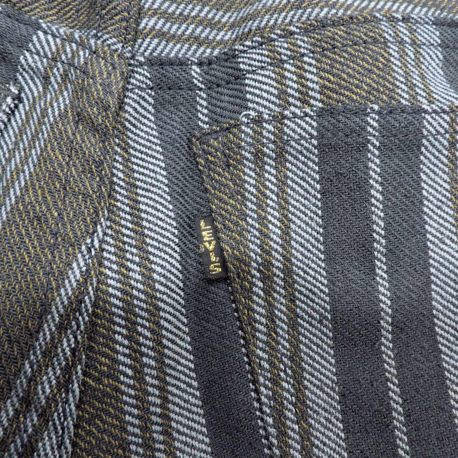 Levi's 60'S LEVI'S STA-PREST STRIPED BIG E GOLD TAB LONG PANTS Size US 30 / EU 46 - 11 Thumbnail