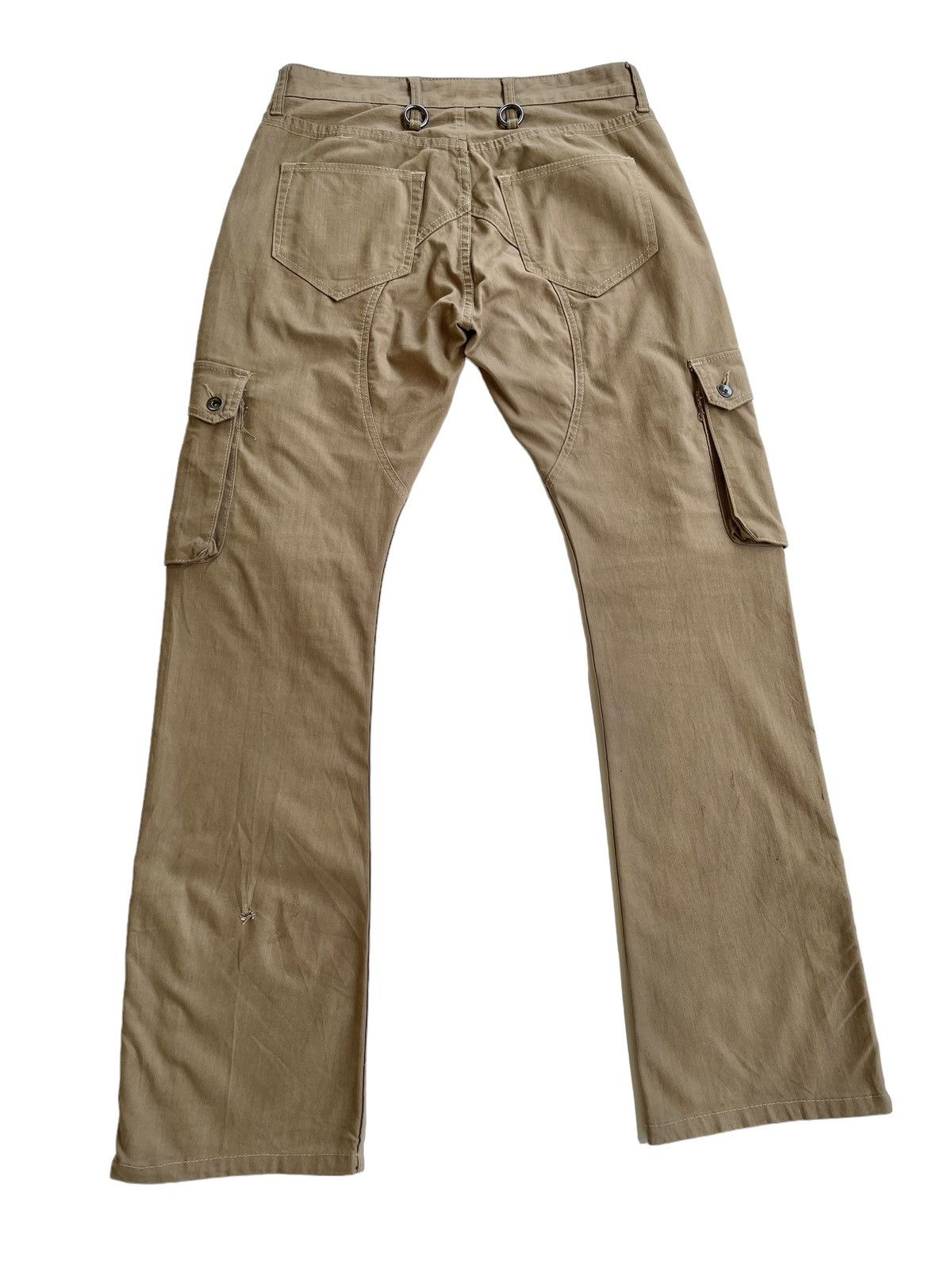 Japanese Brand Open Arms Flare Cargo Multipocket Pants Size US 32 / EU 48 - 8 Thumbnail