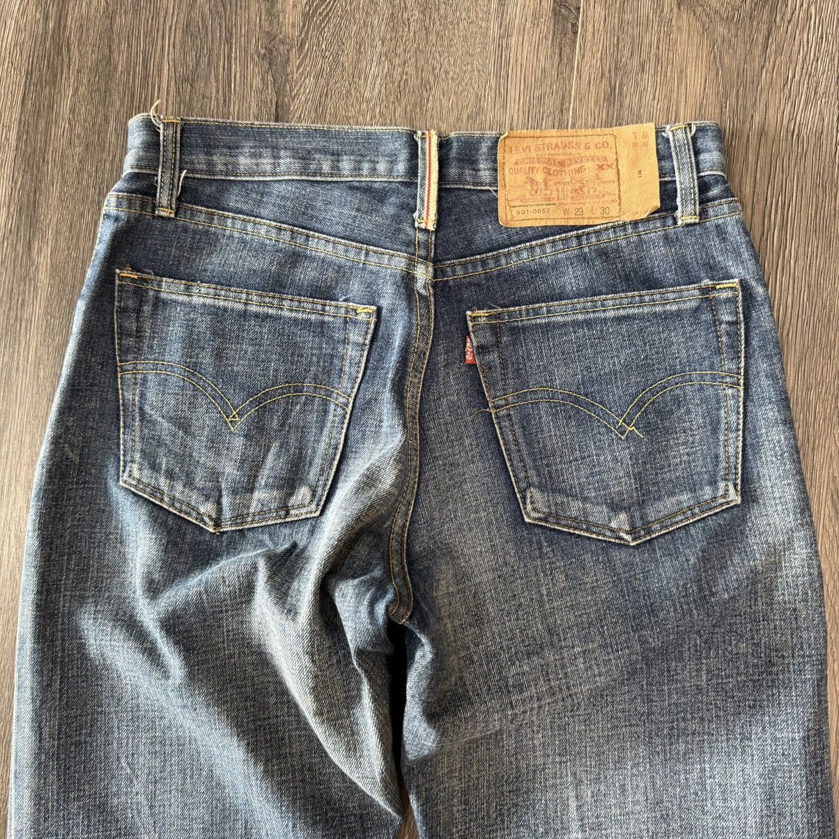 Levi's Levi's 501 Selvedge Size US 29 - 3 Thumbnail