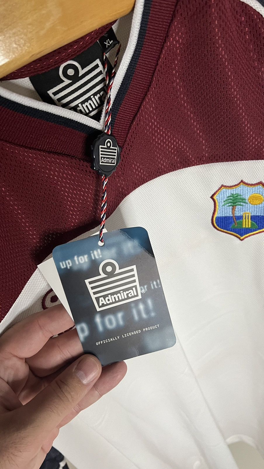 Vintage NWT‼️West Indies cricket vintage admiral jersey Size US XL / EU 56 / 4 - 4 Thumbnail
