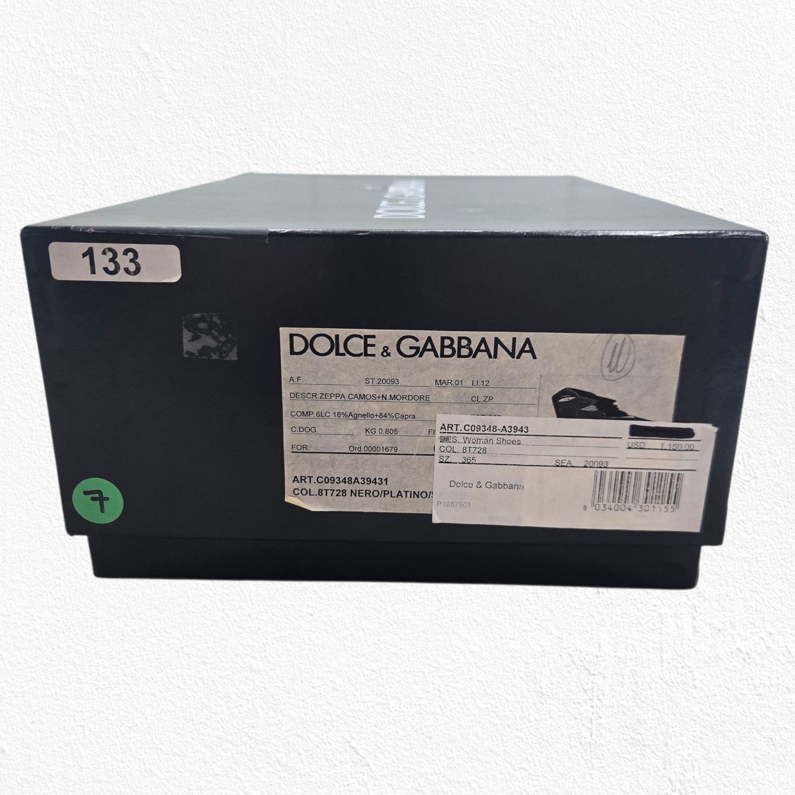 Dolce & Gabbana Dolce & Gabbana Face Wedge Platform Suede Heels EU 36.5 Size US 6.5 / IT 36.5 - 21 Thumbnail