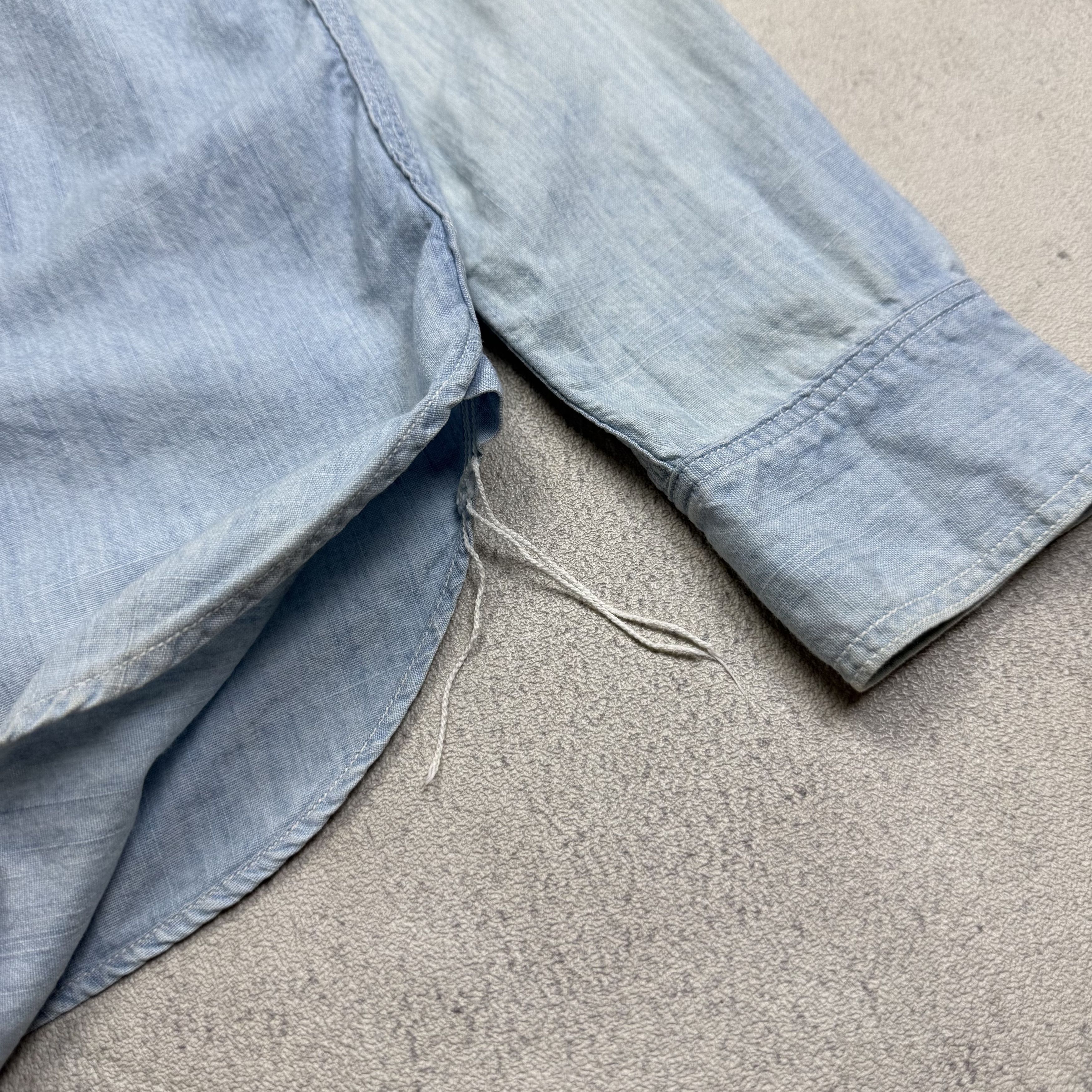 Orslow Orslow Chambray Shirt Size US S / EU 44-46 / 1 - 5 Thumbnail