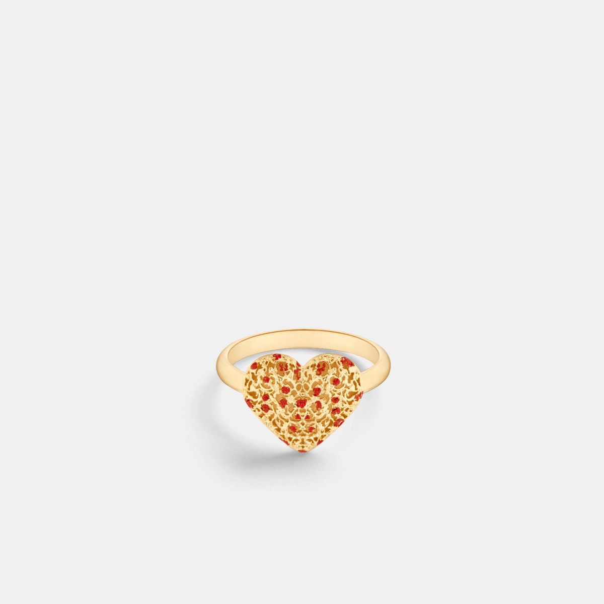 Dior o1bcso1str0126 Size:OS/Coeur Des Curiosites Ring in Golden Size ONE SIZE - 3 Thumbnail