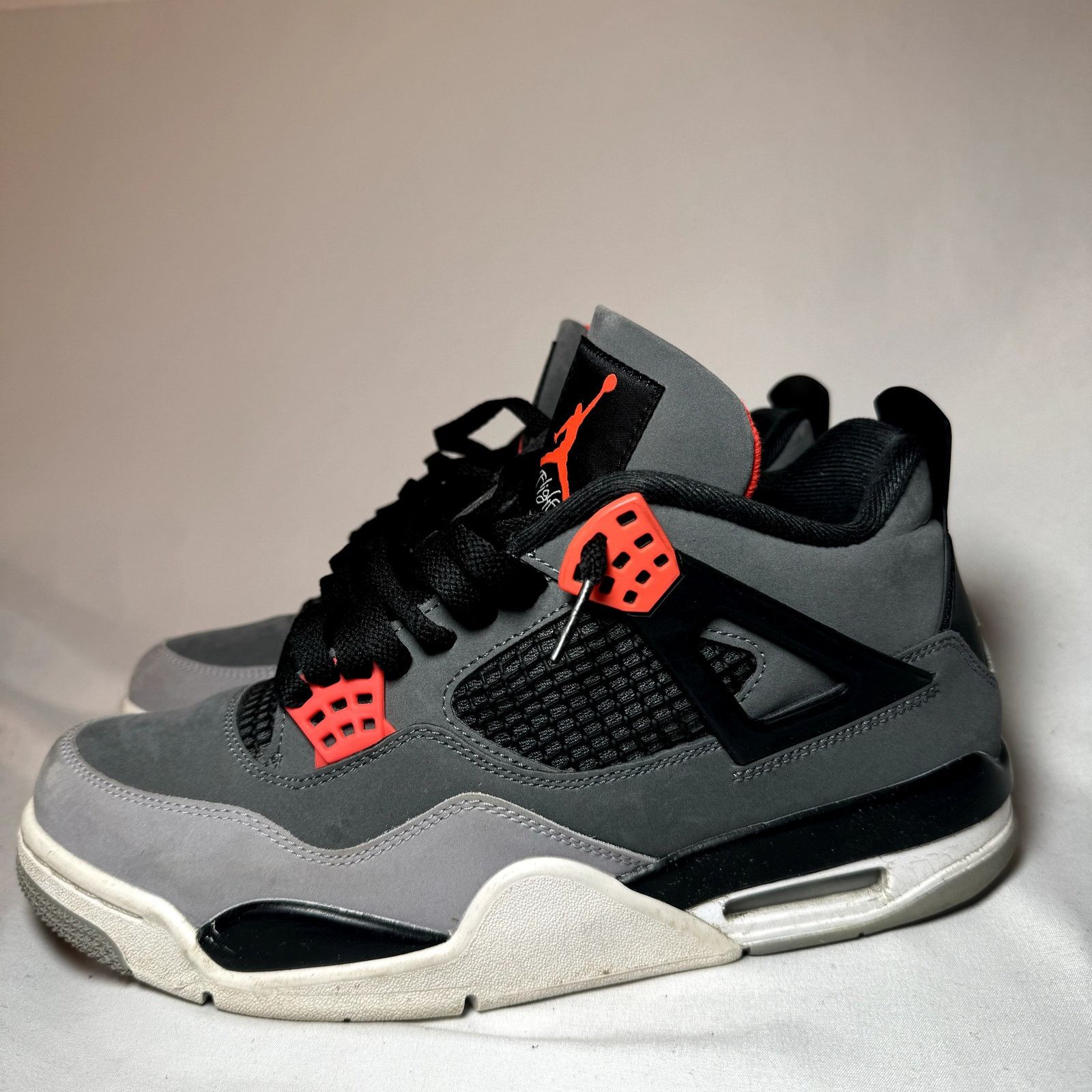 Jordan Brand × Nike Size 9 - Nike Air Jordan 4 Retro Infrared Men's Shoes Size US 9 / EU 42 - 9 Thumbnail