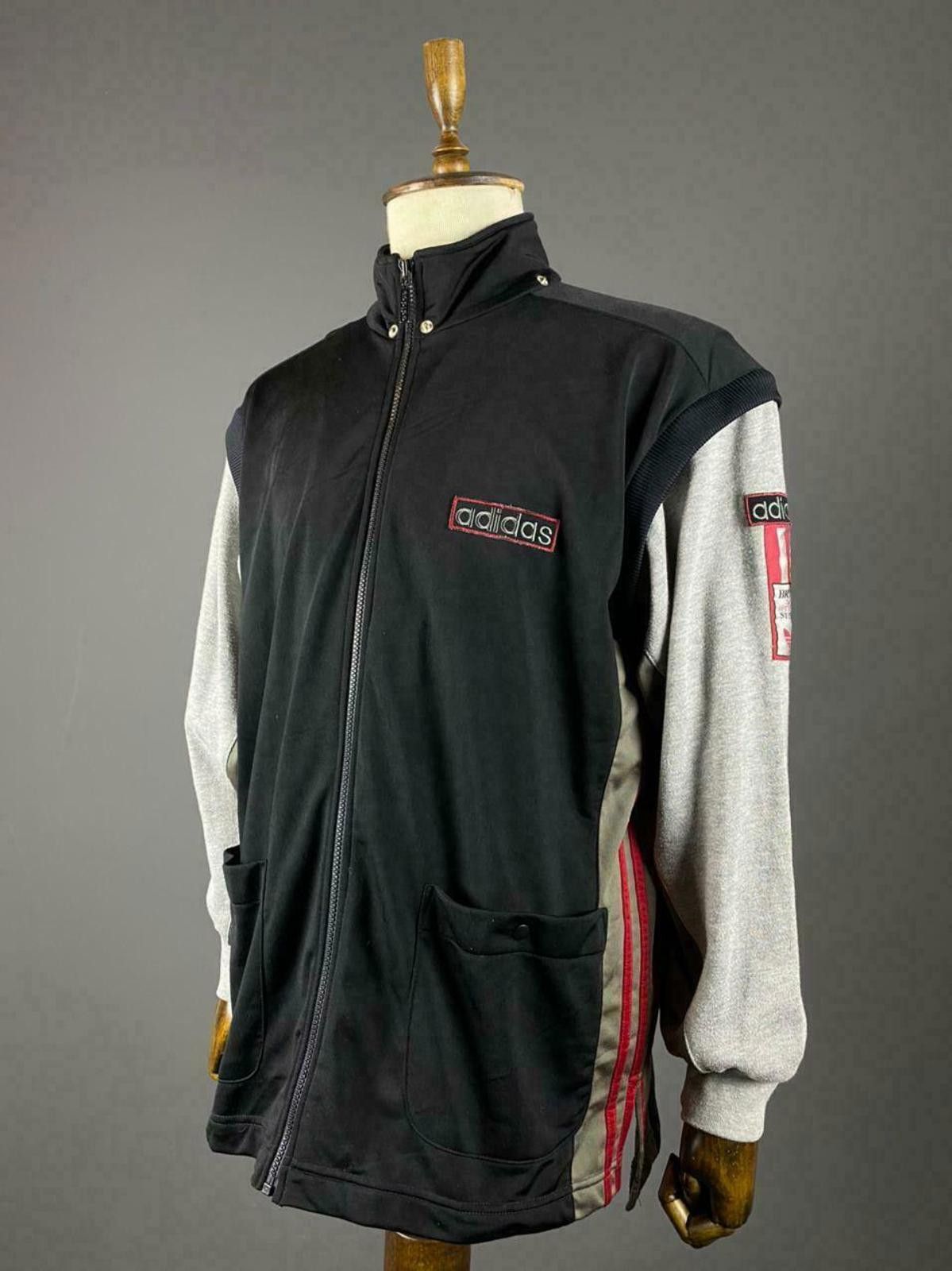 Adidas Men Adidas Black Gilet / Zip Off Sleeves Track Jacket Size L Size US L / EU 52-54 / 3 - 1 Thumbnail