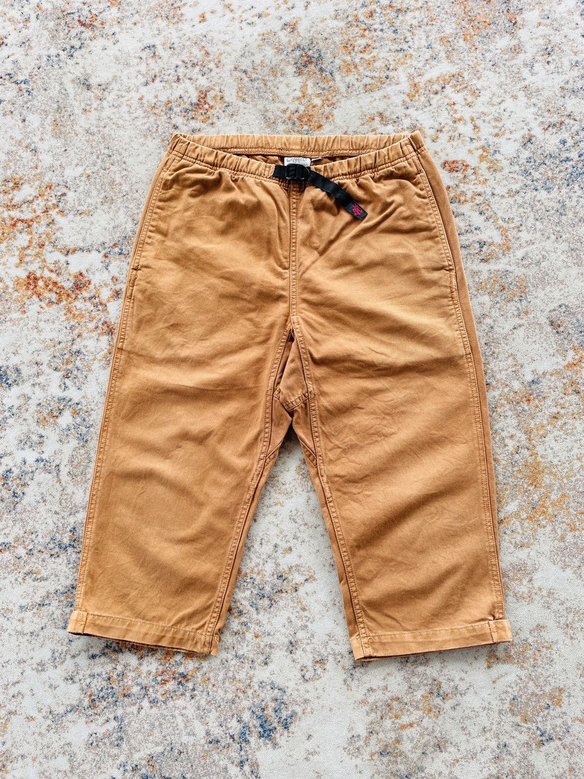 Gramicci Gramicci Brown Three Quarter Pants Size US 30 / EU 46 - 1 Thumbnail