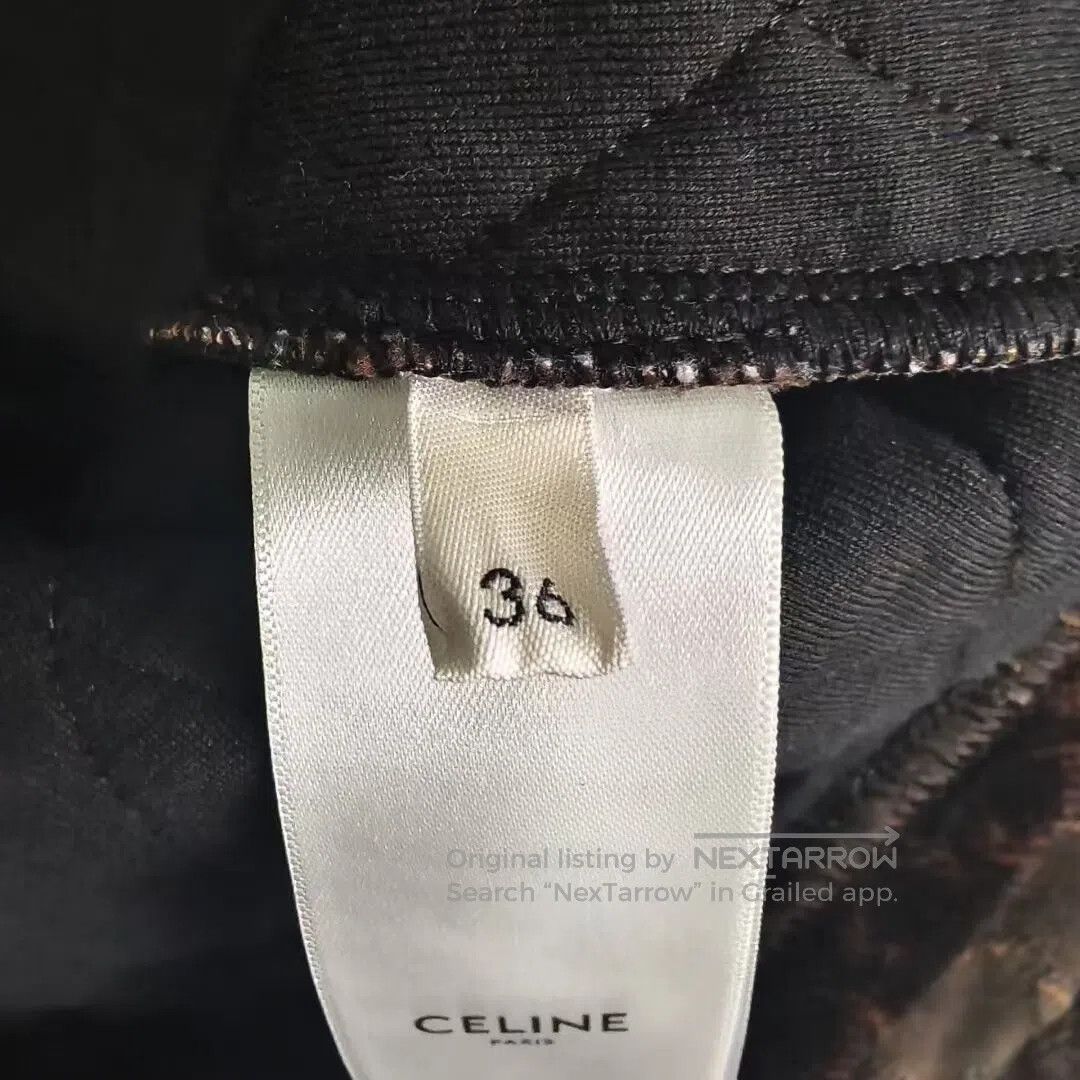 Celine CELINE Arch All-Over Print Velvet Gold-Button Quilted Jack Size XS / US 0-2 / IT 36-38 - 4 Thumbnail