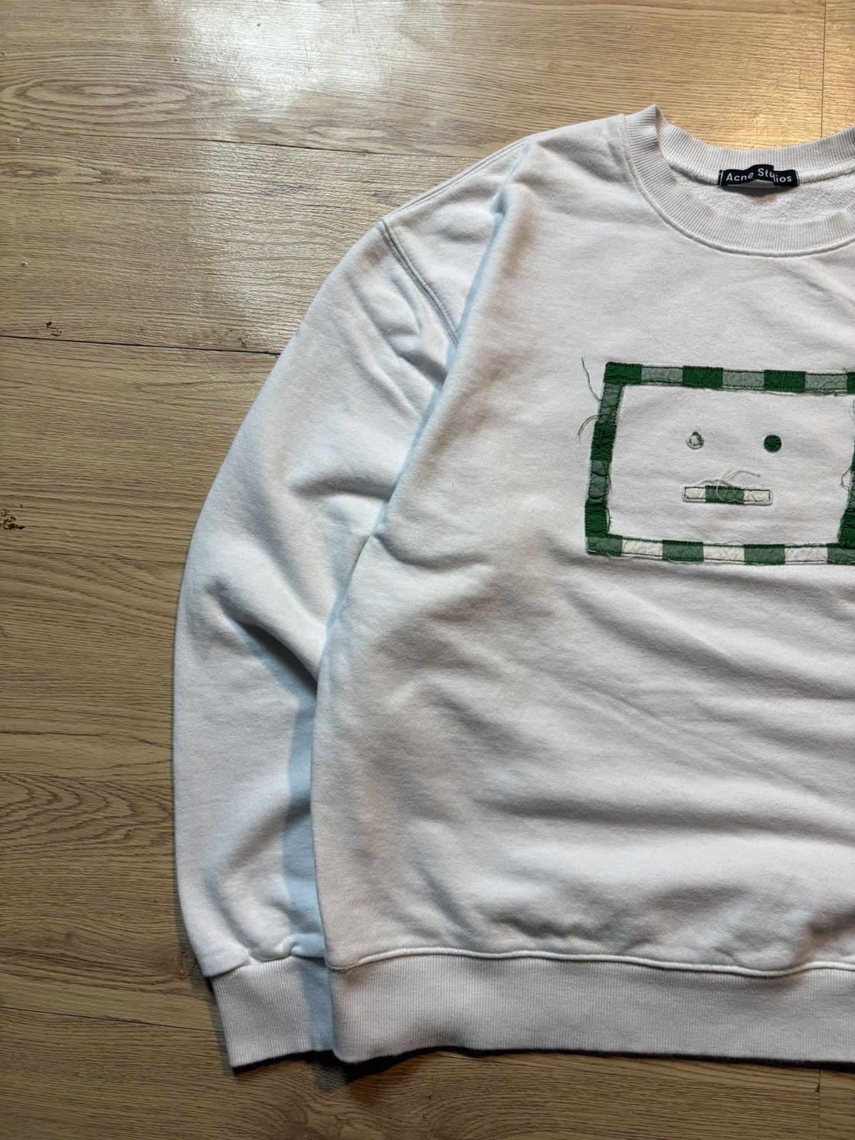 Acne Studios Acne Studios Big Face Sweatshirt Size US M / EU 48-50 / 2 - 2 Thumbnail