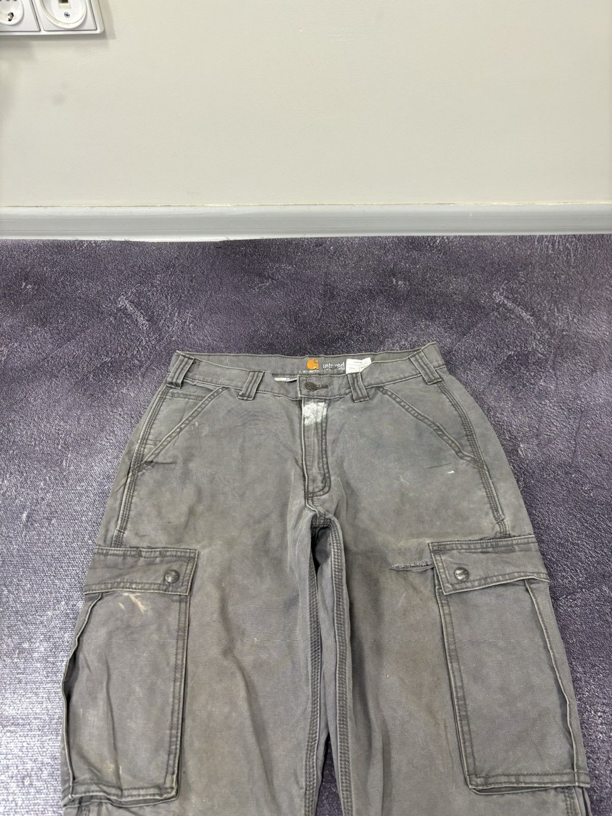 Carhartt Vintage Carhartt Y2K American Hype Relaxed Fit Cargo Pants Size US 31 - 11 Thumbnail