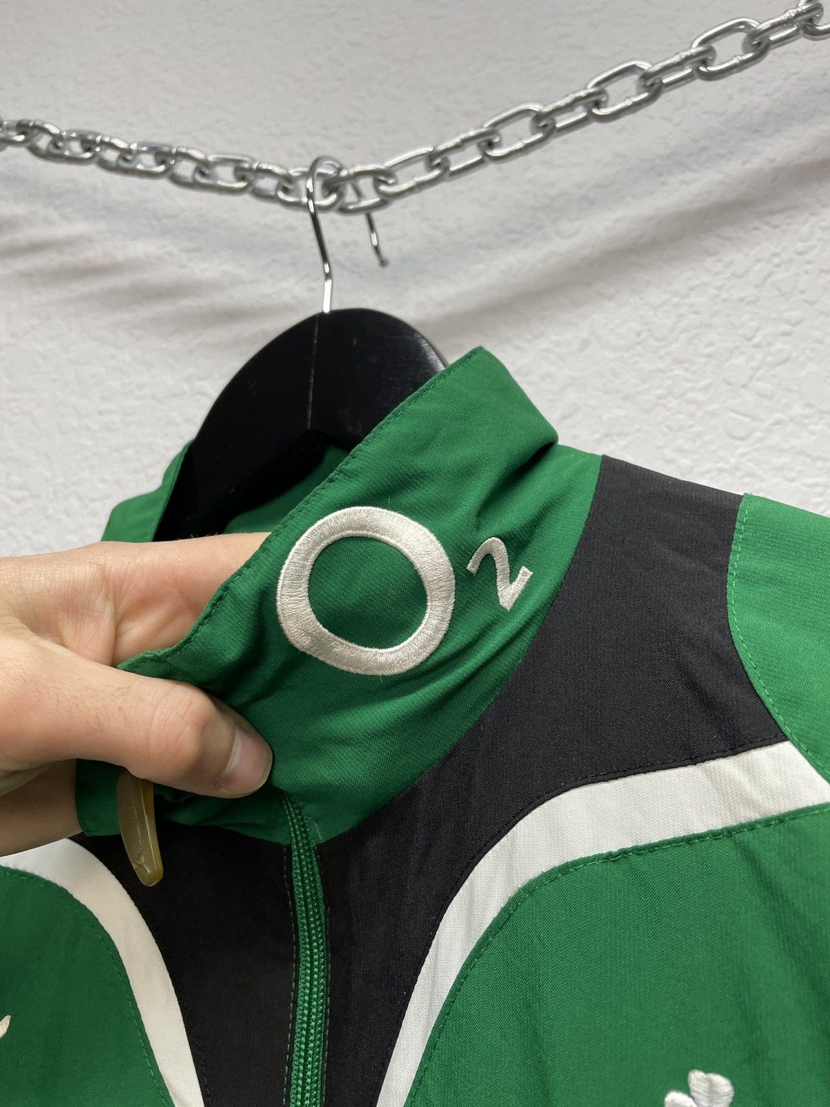Puma Vintage 00s Puma Ireland Rugby Track Jacket IRFU Size US S / EU 44-46 / 1 - 6 Thumbnail
