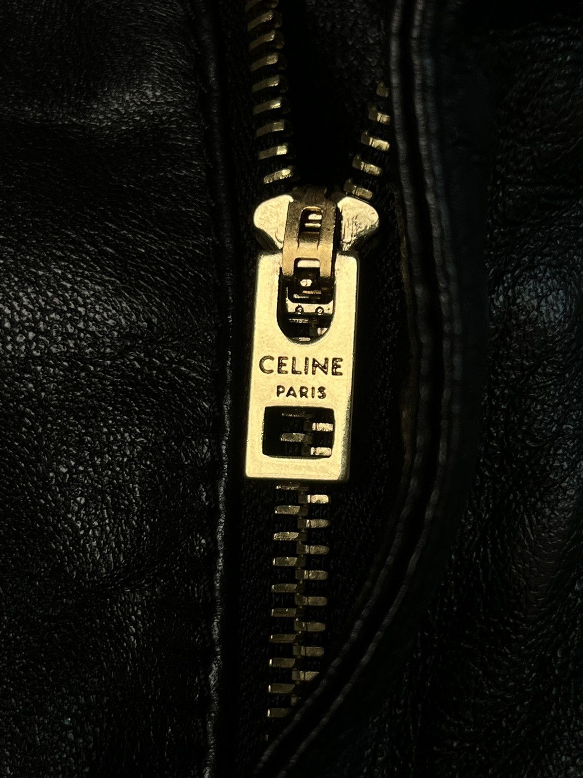 Celine Celine Jumbo Wide Leg Leather Pants by Hedi Slimane Size 28" / US 6 / IT 42 - 6 Thumbnail