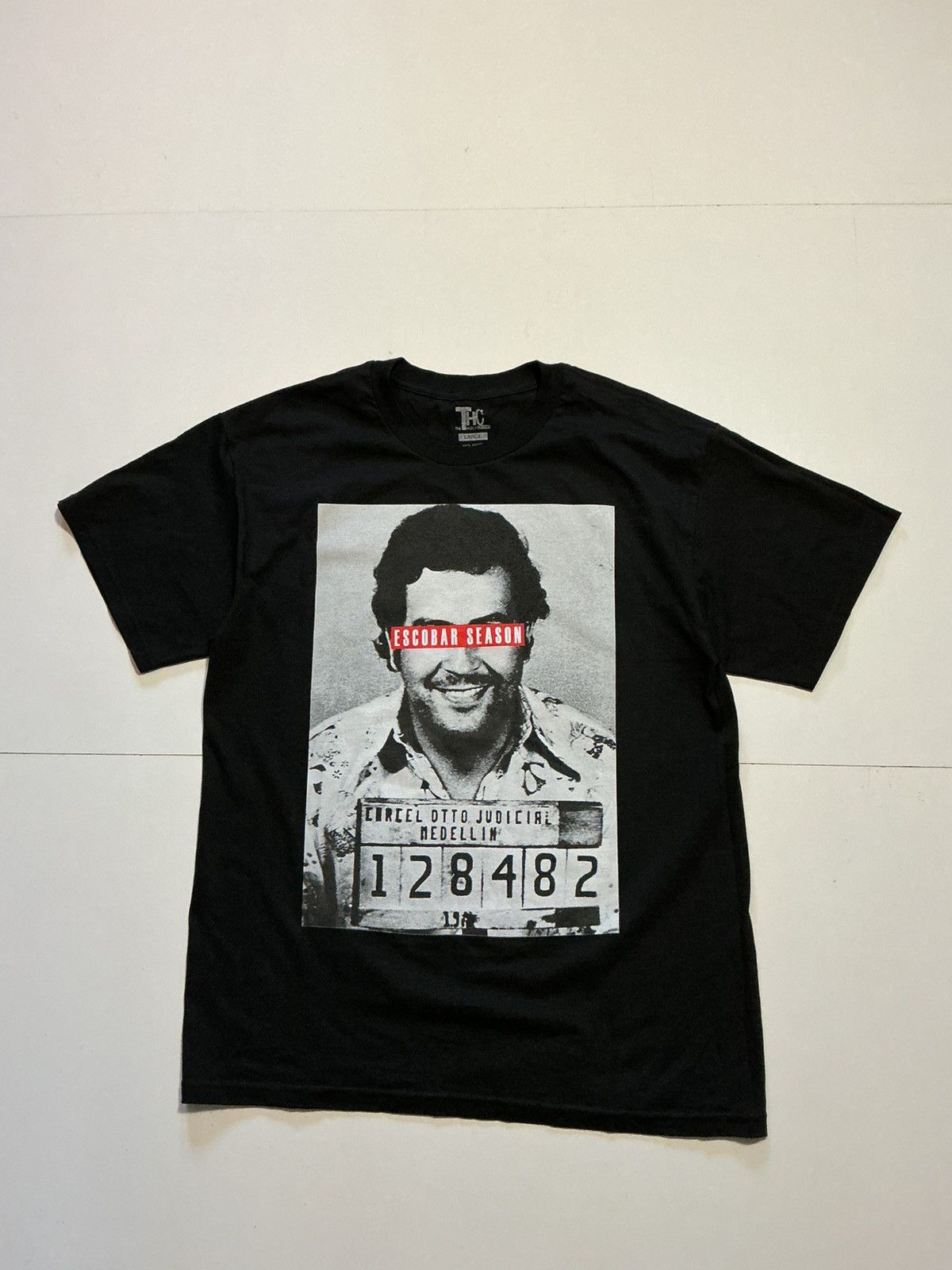 Other THC The Holy Couture Pablo Escobar Season Mugshot T-Shirt Size US L / EU 52-54 / 3 - 1 Thumbnail