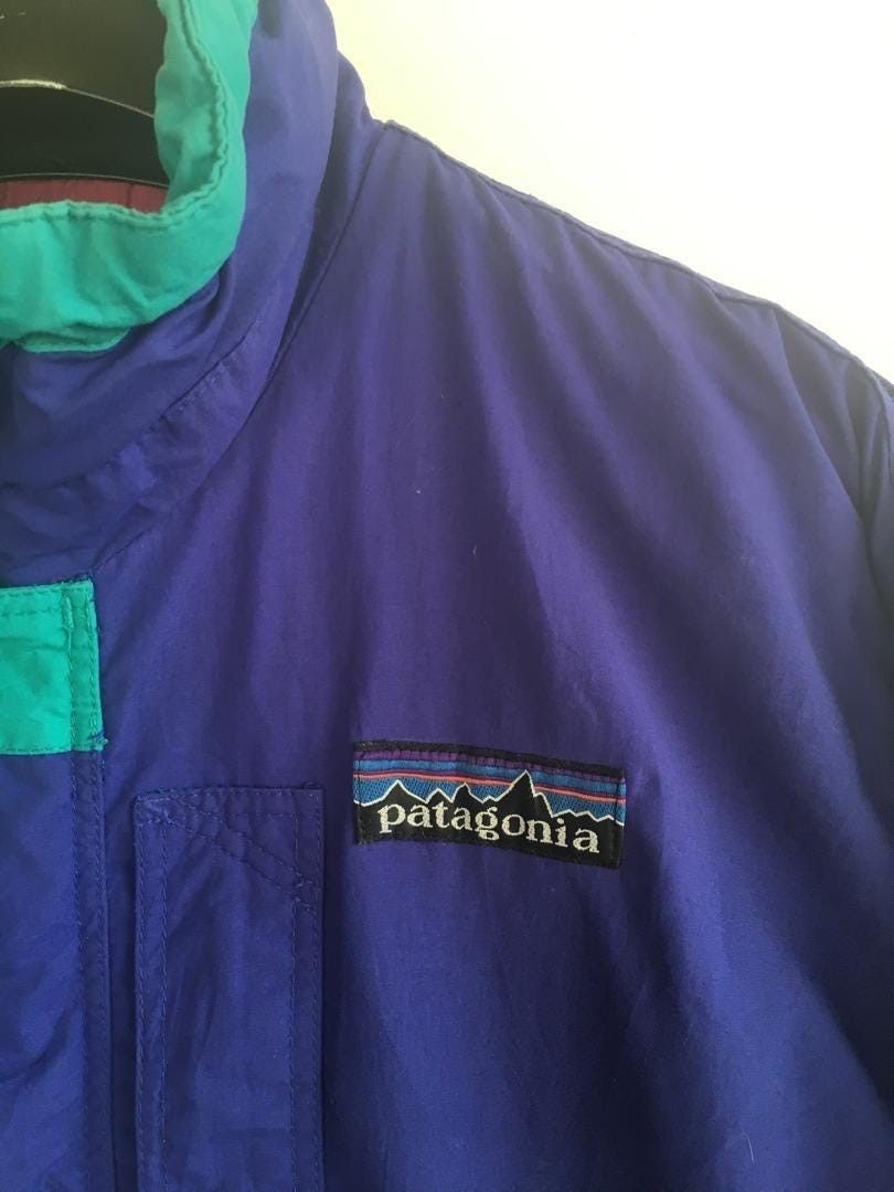 Patagonia × Vintage Vtg 90s Patagonia down jacket Medium size Size US M / EU 48-50 / 2 - 2 Thumbnail