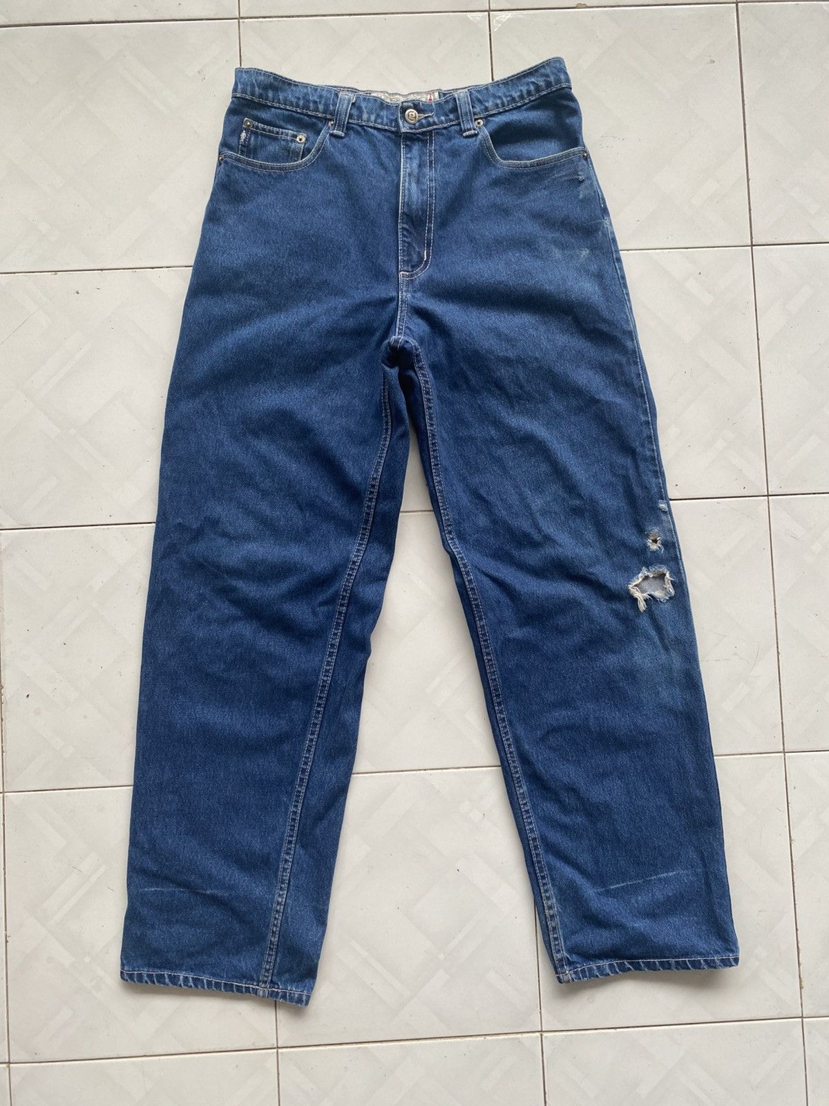 Girl Skateboards Vintage Girl Skateboards Distressed Baggy Jeans Size US 32 / EU 48 - 3 Thumbnail