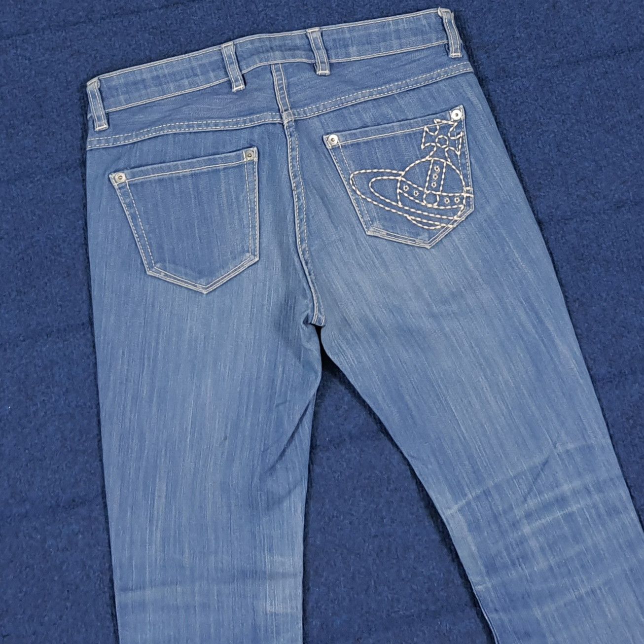 Vivienne Westwood Vintage Vivienne Westwood Red Label Jeans Orb Logo C297N5 Size 29" - 2 Thumbnail