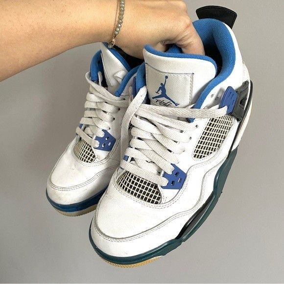 Jordan Brand Nike Air Jordan 4 Retro GS ‘Motorsport' (2017) - 5.5M / 7W Size US 7 / IT 37 - 5 Thumbnail