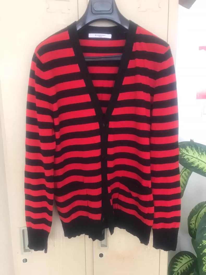 Givenchy Givenchy Striped Knit Cardigan, Size M, Unisex Size US M / EU 48-50 / 2 - 1 Thumbnail