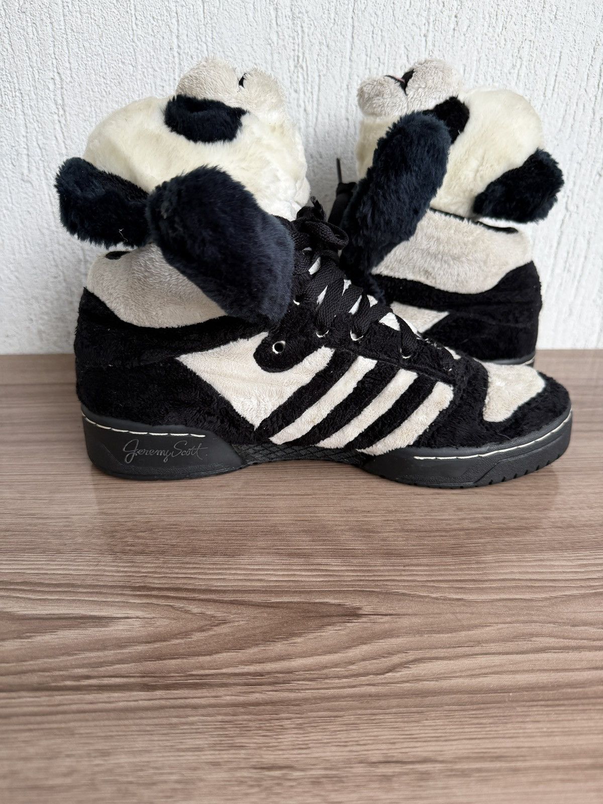 Jeremy Scott Js panda Bear sneaker Size US 9 / EU 42 - 20 Thumbnail