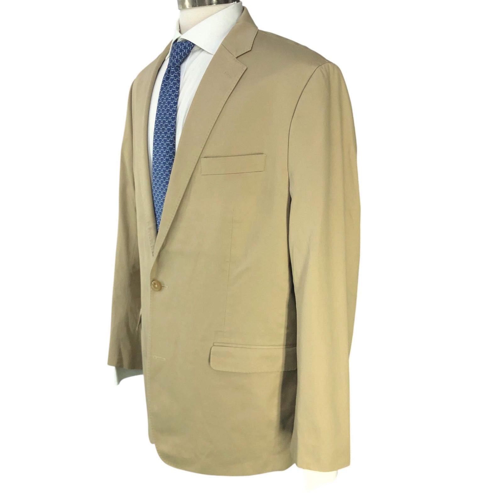 Lauren Ralph Lauren Ralph Lauren LRL 44L Sport Coat Jacket Khaki RECENT *BLEMISH Size 44L - 6 Thumbnail