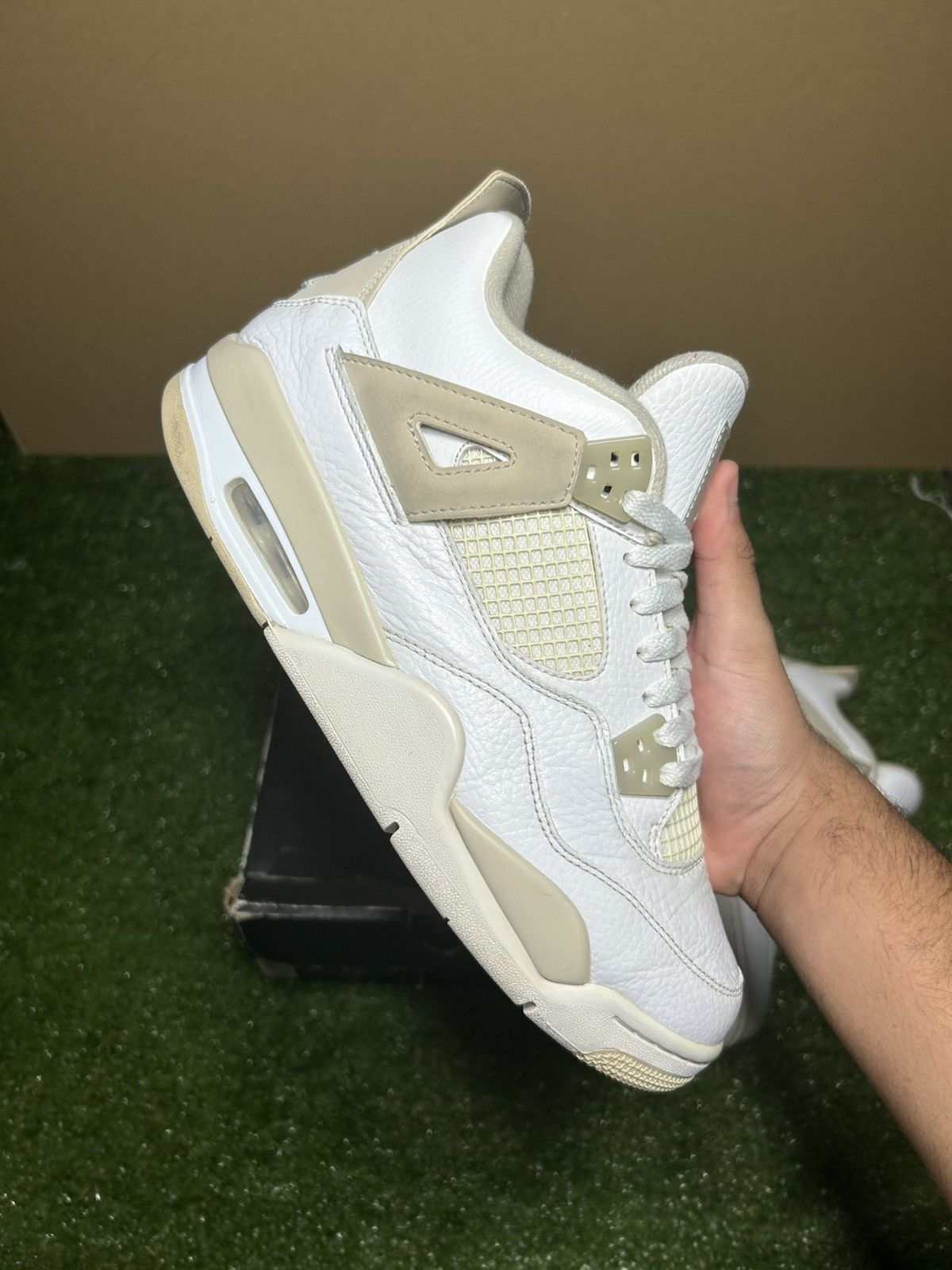 Jordan Brand Jordan 4 Sand 2017 Size US 9 / EU 42 - 6 Thumbnail