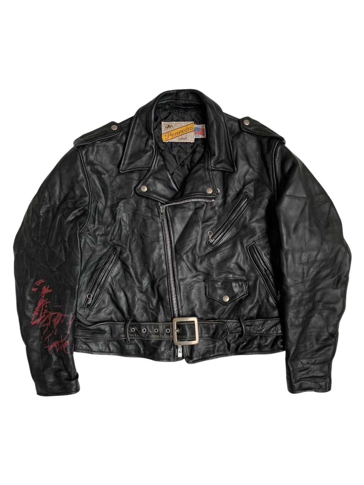 Schott Schott PER90 90th Anniversary Perfecto Leather Jacket Size S Grailed