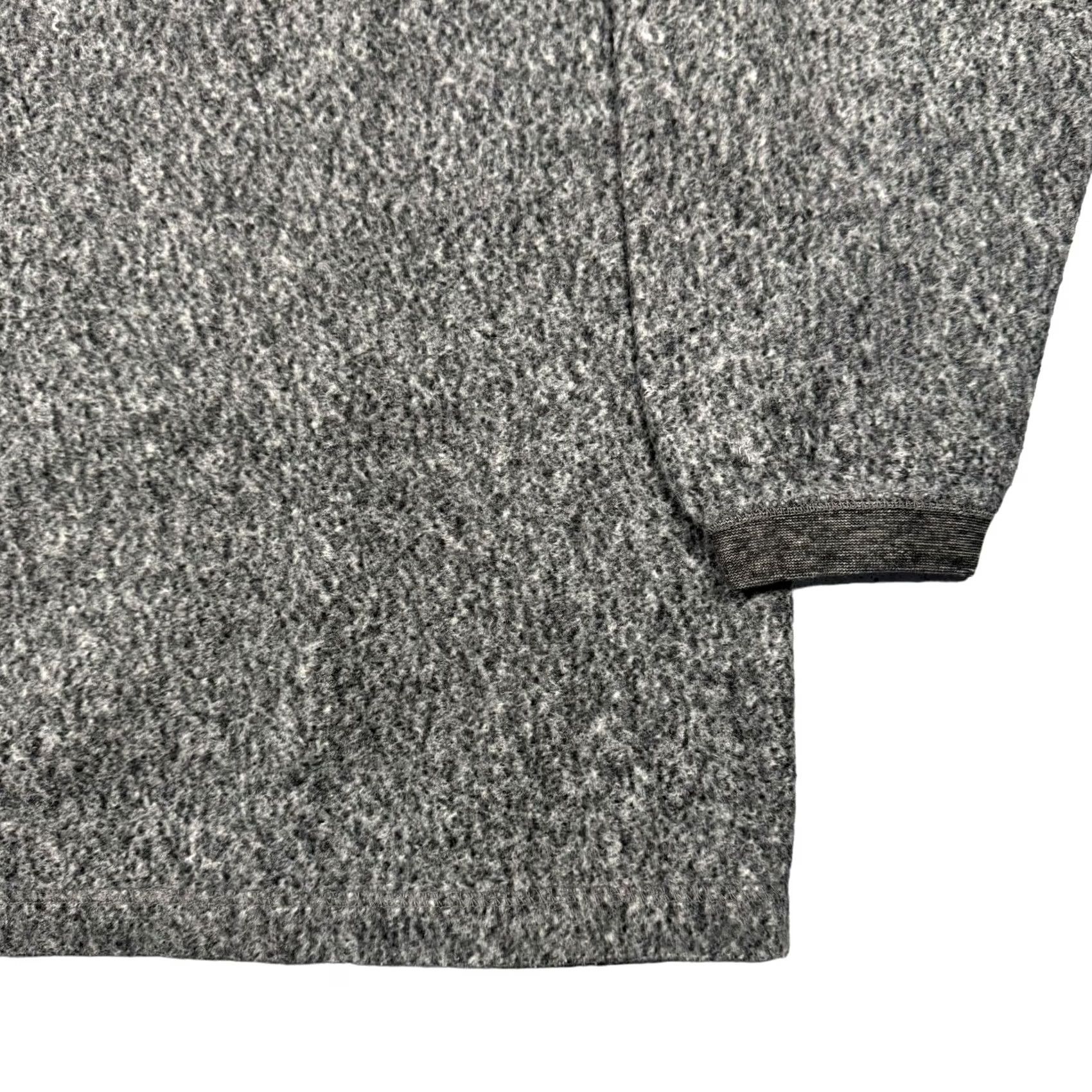 Vintage VINTAGE Sweatshirt Men XL Nebraska Cornhuskers Fleece Henley Long Sleeve Gray Size US XL / EU 56 / 4 - 3 Thumbnail