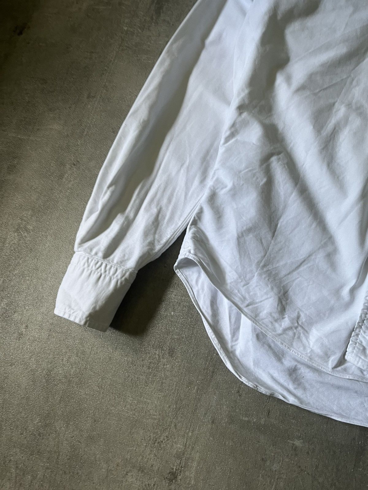 Thom Browne Thom Brown white button up shirt cotton Size US L / EU 52-54 / 3 - 2 Thumbnail