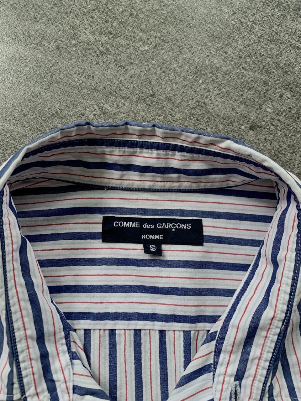 Comme des Garcons Homme FREE TAX! CDGH Striped Longsleeve Shirts Size US S / EU 44-46 / 1 - 6 Thumbnail