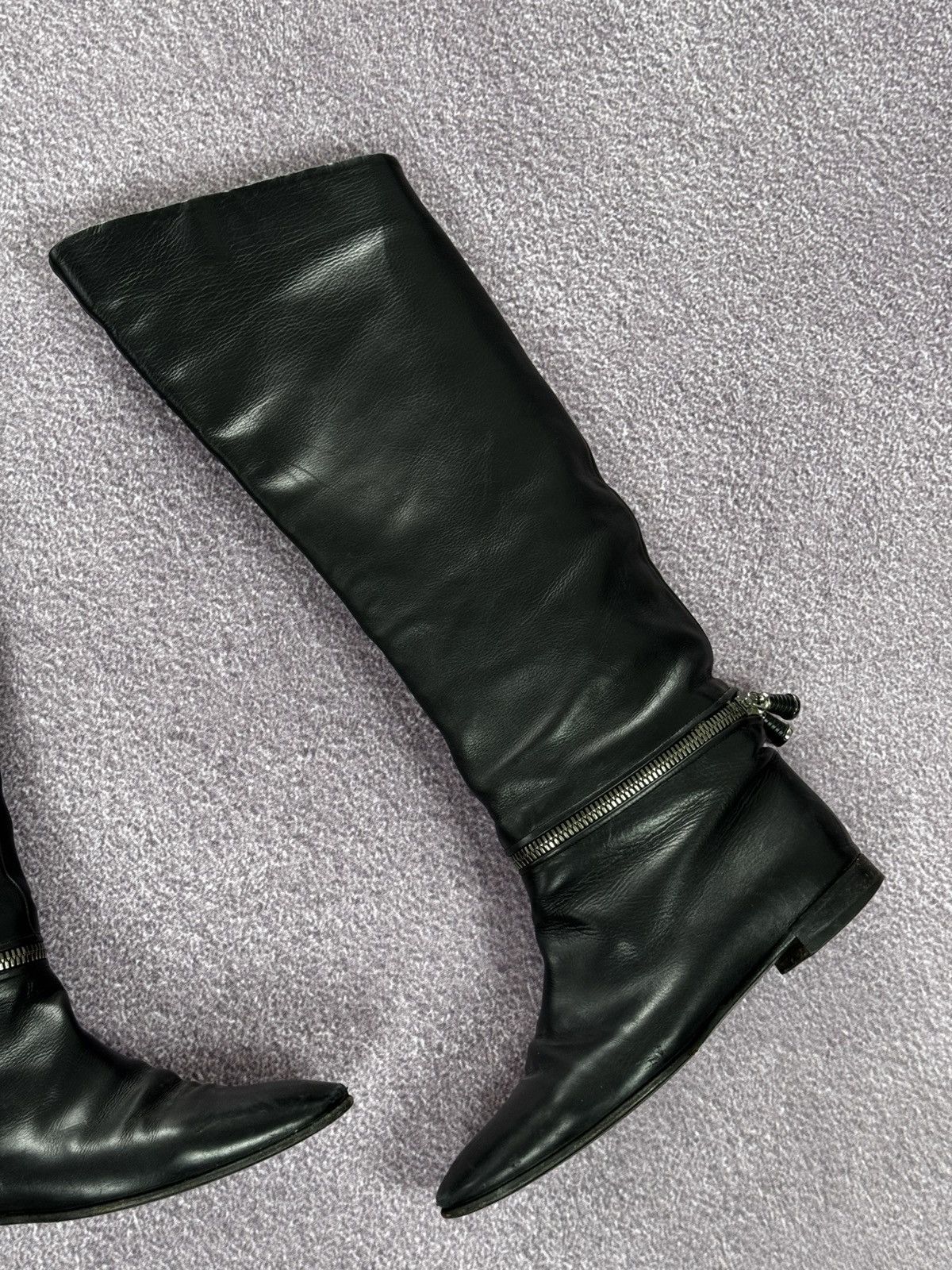 Japanese Brand Vintage 00’s Aesthetic Y2K Zip-Up Boots Size US 9 / IT 39 - 5 Thumbnail