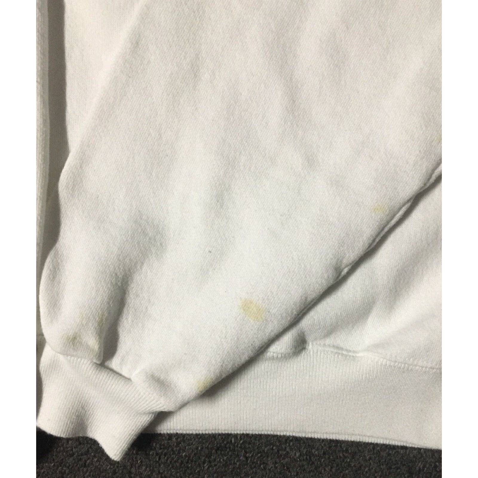 Hanes VINTAGE Hanes Sweatshirt Shirt M White 80s Nu Skin Anti Aging Promo Vintage 80s 90s American Art College Grunge Hip Hop Retro Rock USA Mens Size US M / EU 48-50 / 2 - 5 Thumbnail