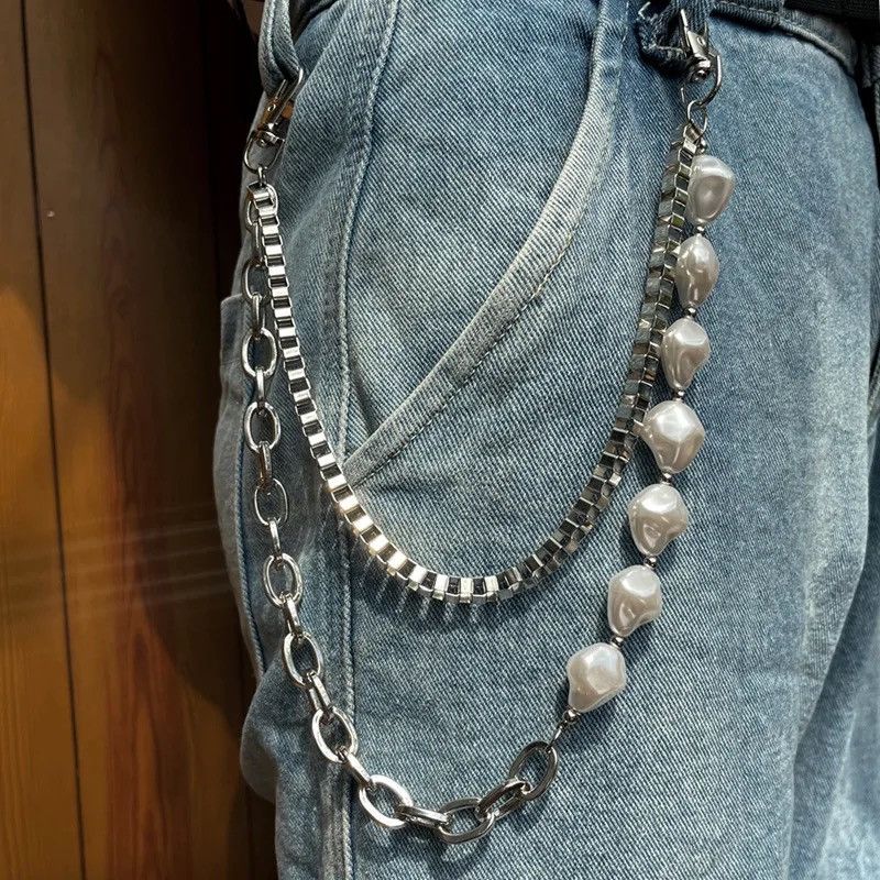 Designer Double Layer Bead Trending Punk Style Size ONE SIZE - 4 Thumbnail