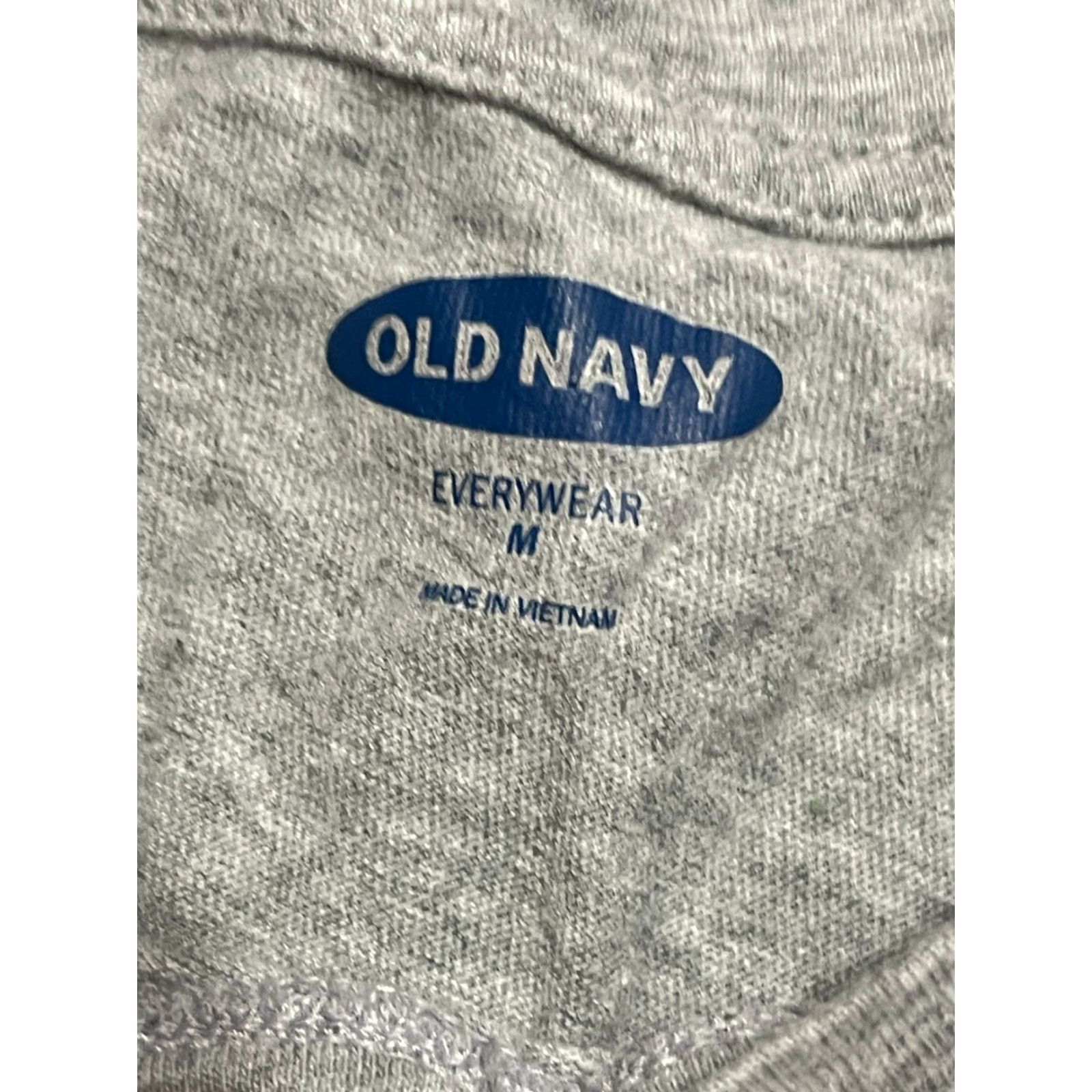 Old Navy Old Navy Shirt Women's Medium Gray Everywear Short Sleeve T-Shirt Casual Modern Basic Size M / US 6-8 / IT 42-44 - 7 Thumbnail