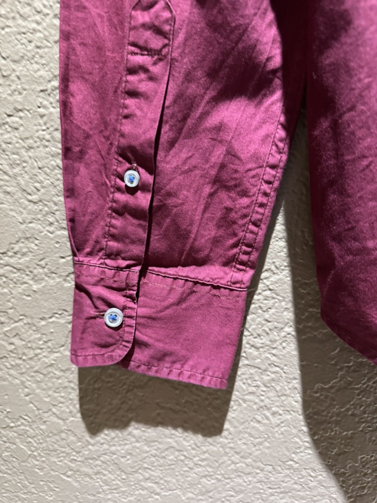 American Eagle Outfitters Vintage Burgundy American Eagle Button Up XS Maroon Button Size US XS / EU 42 / 0 - 6 Thumbnail
