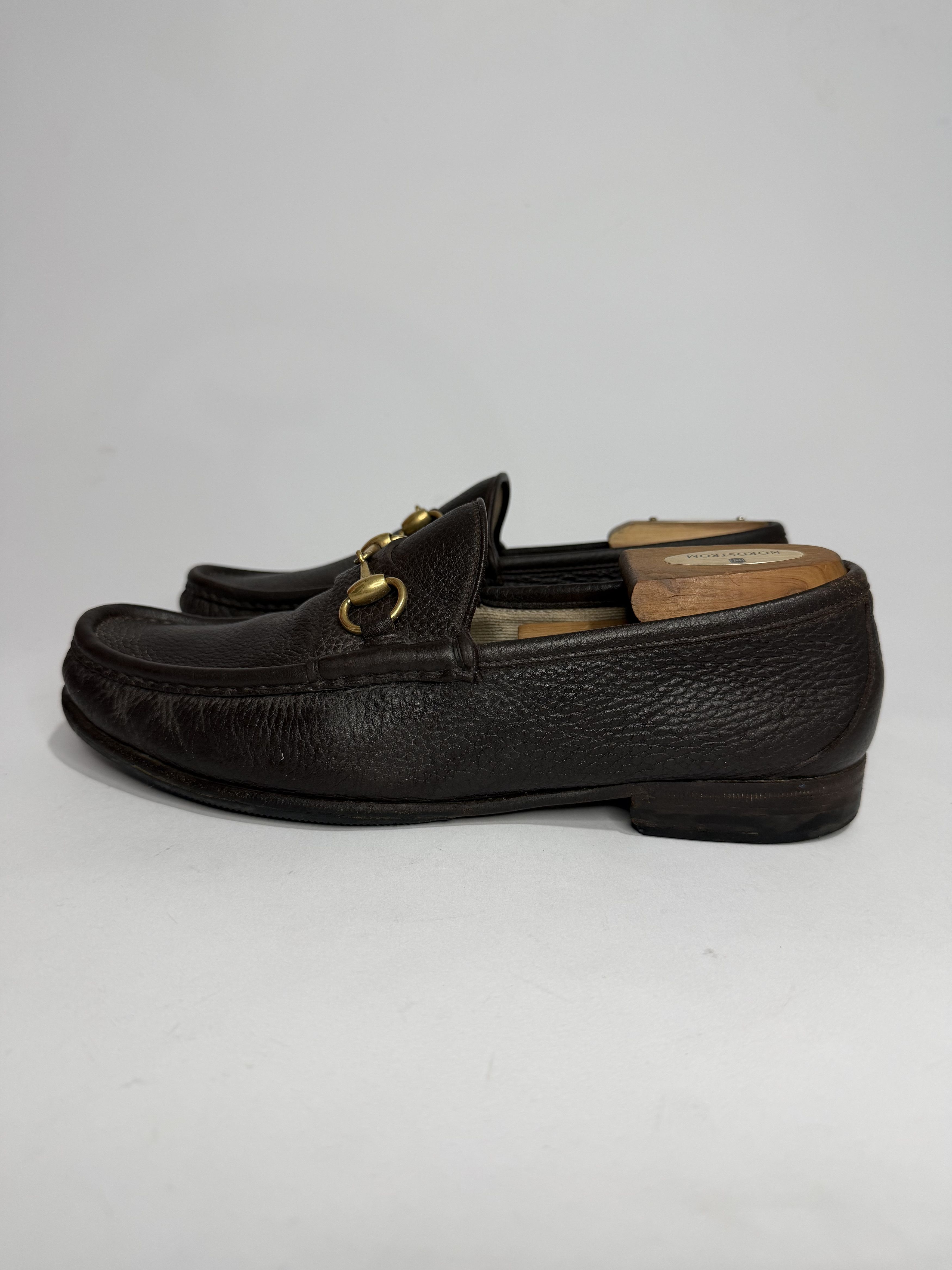 Gucci Gucci Brown Leather 1953 Horsebit Loafers Size US 9 / EU 42 - 1 Thumbnail