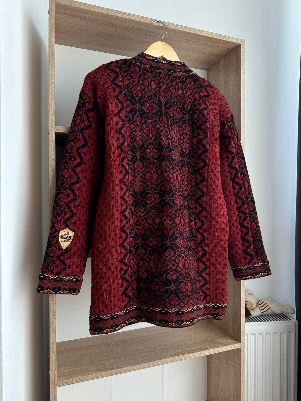 Japanese Brand × Vintage Vintage Windfjord of Norway Cardigan Red Sweater Size US M / EU 48-50 / 2 - 18 Thumbnail