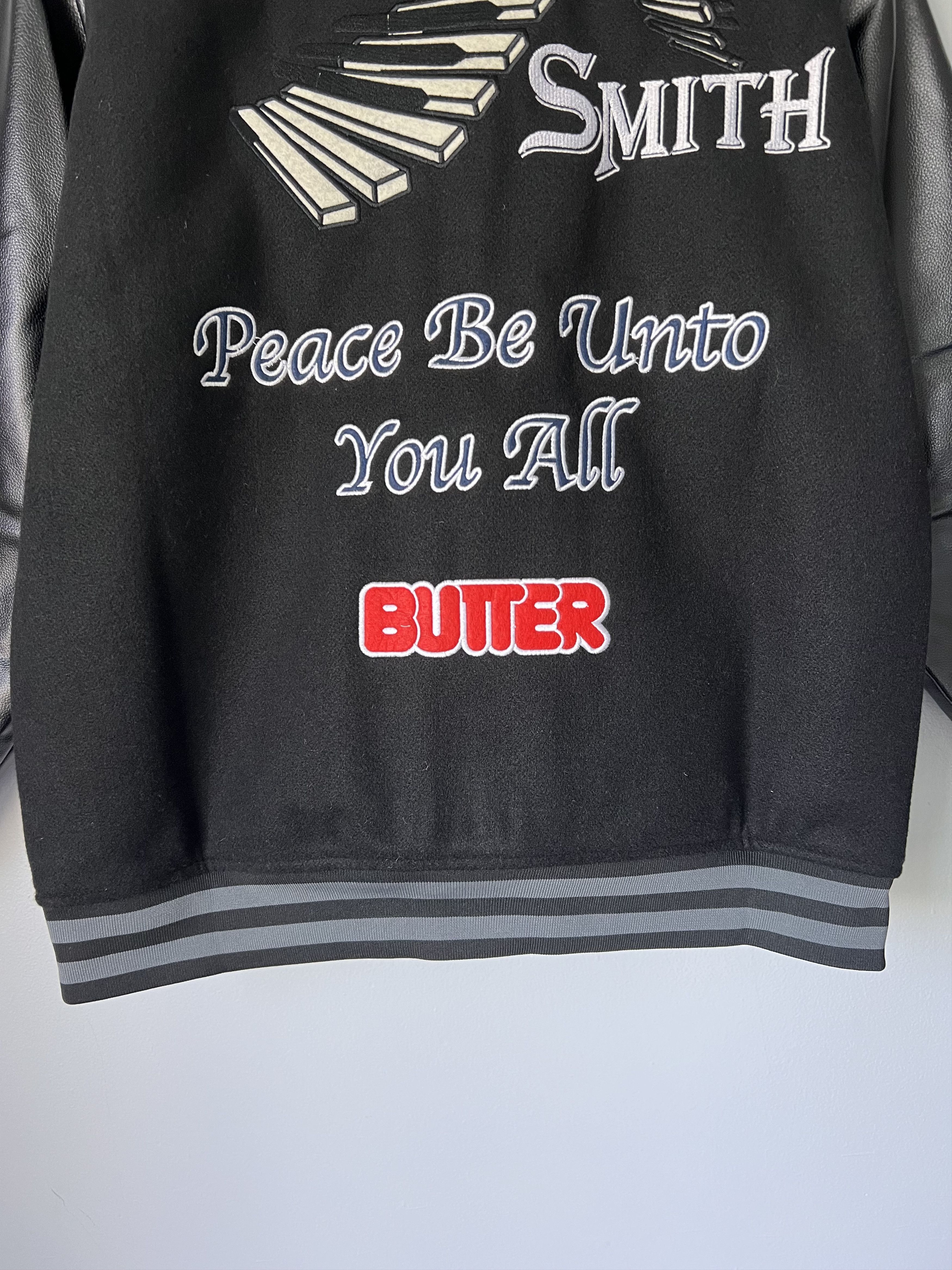 Butter Goods Butter Goods Lonnie Liston Smith Varsity Jacket in Black Size US M / EU 48-50 / 2 - 7 Thumbnail