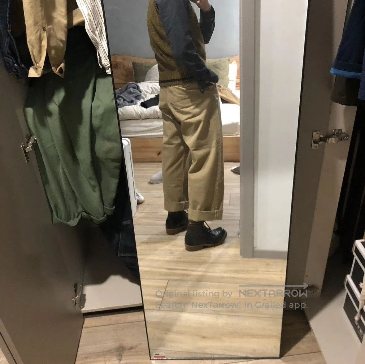 Red Clouds Collective Red Cloud 1950CH Khaki Wide. Size 29" - 9 Thumbnail